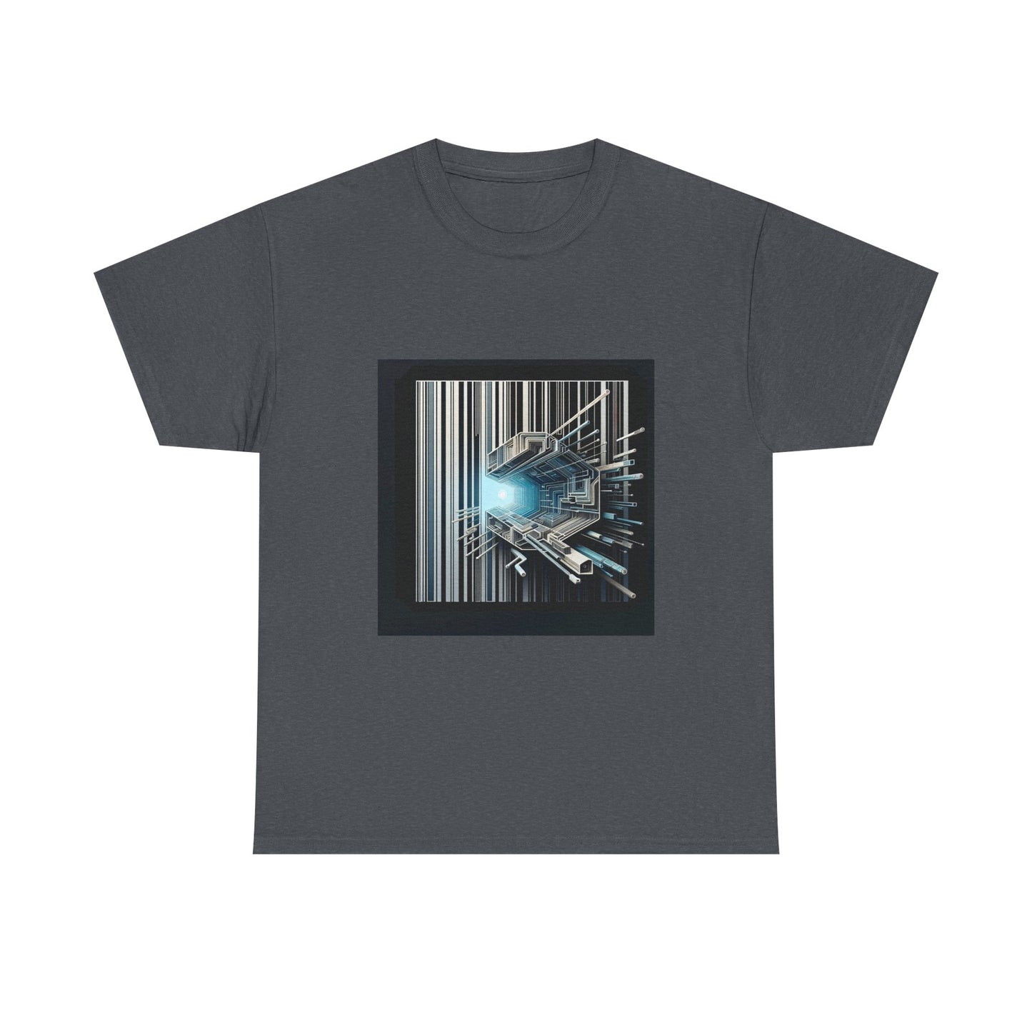 Decode the Future: Hidden Truth in Stripes T-Shirt