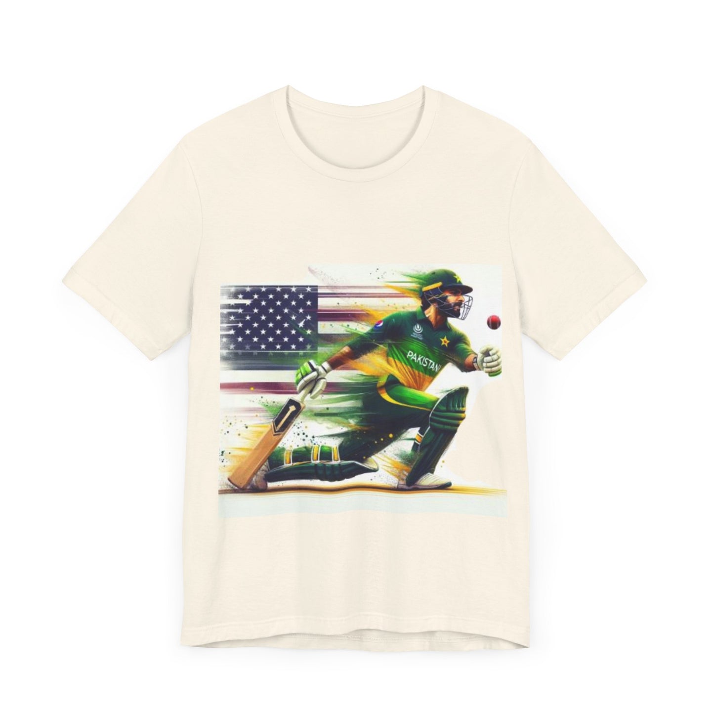 Cricket USA World Cup Pakistan Team Design Unisex Jersey Short Sleeve Tee