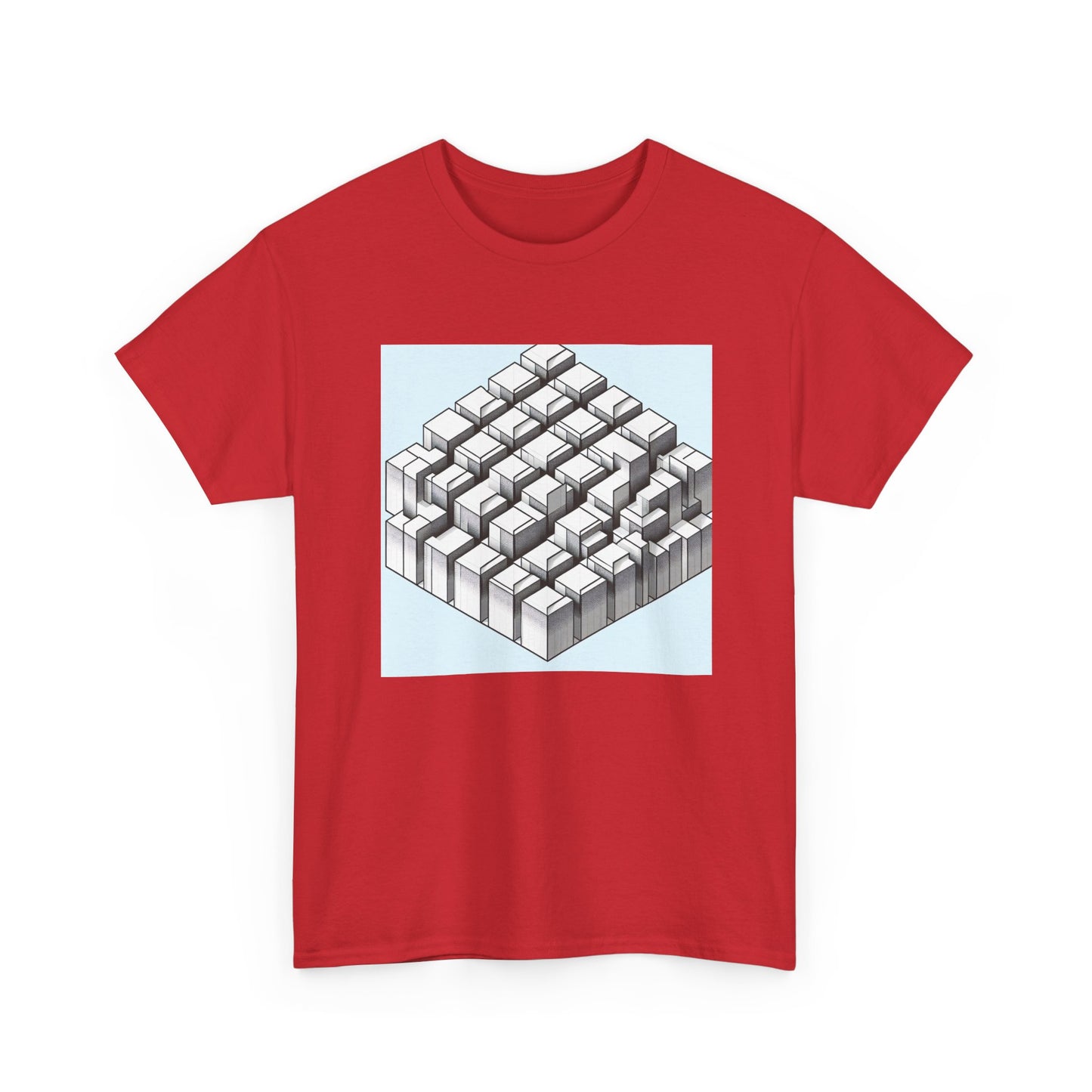 Cube Craze: Dive into Dimensional Delight! T-Shirt