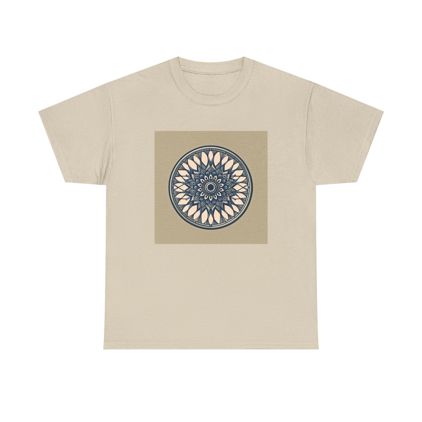 Pedal-Powered Mandala: Spin Your Style T-Shirt