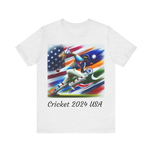 Cricket World Cup 2024 USA Unisex Jersey Short Sleeve Tee