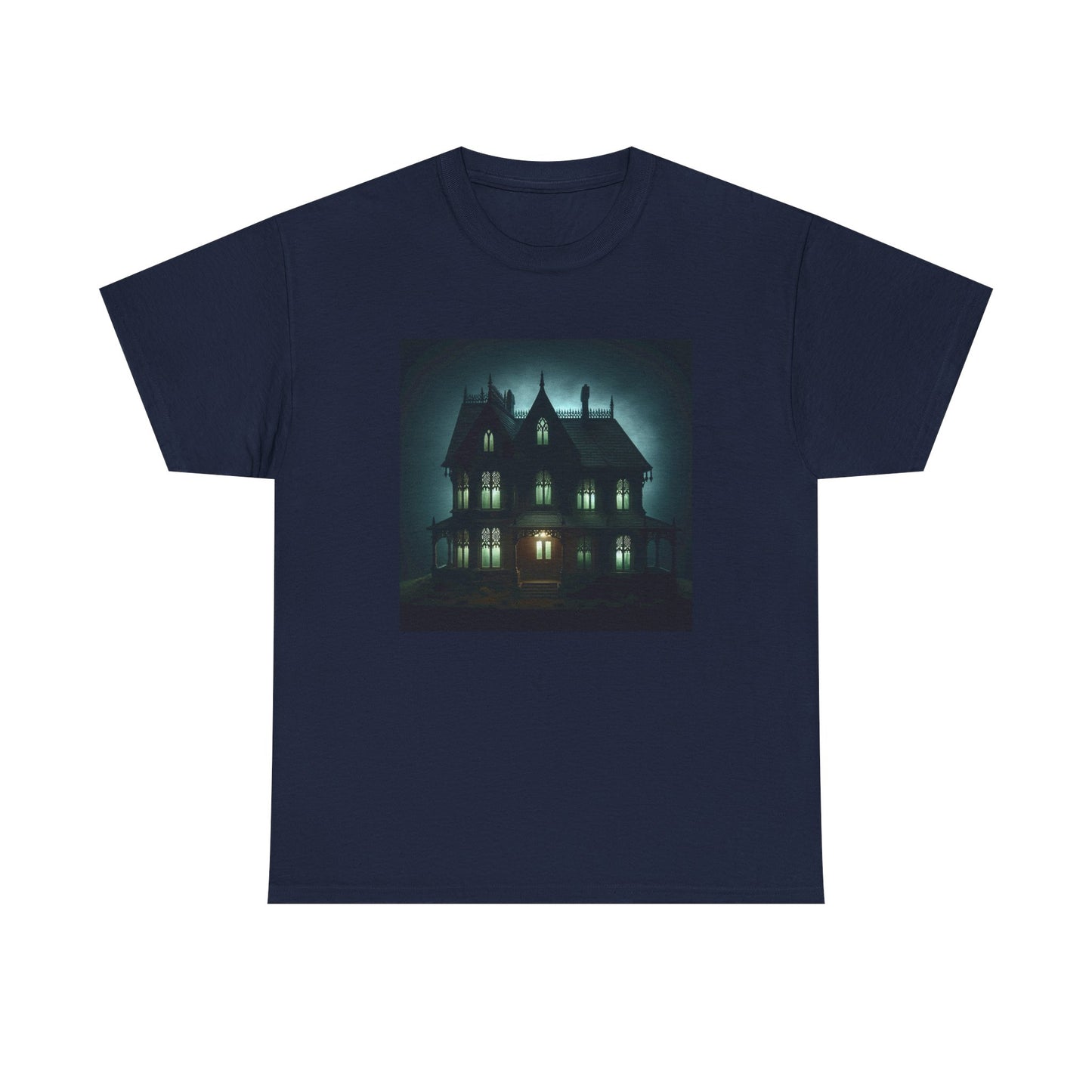 Haunting Glow: The House of Whispered Shadows T-Shirt