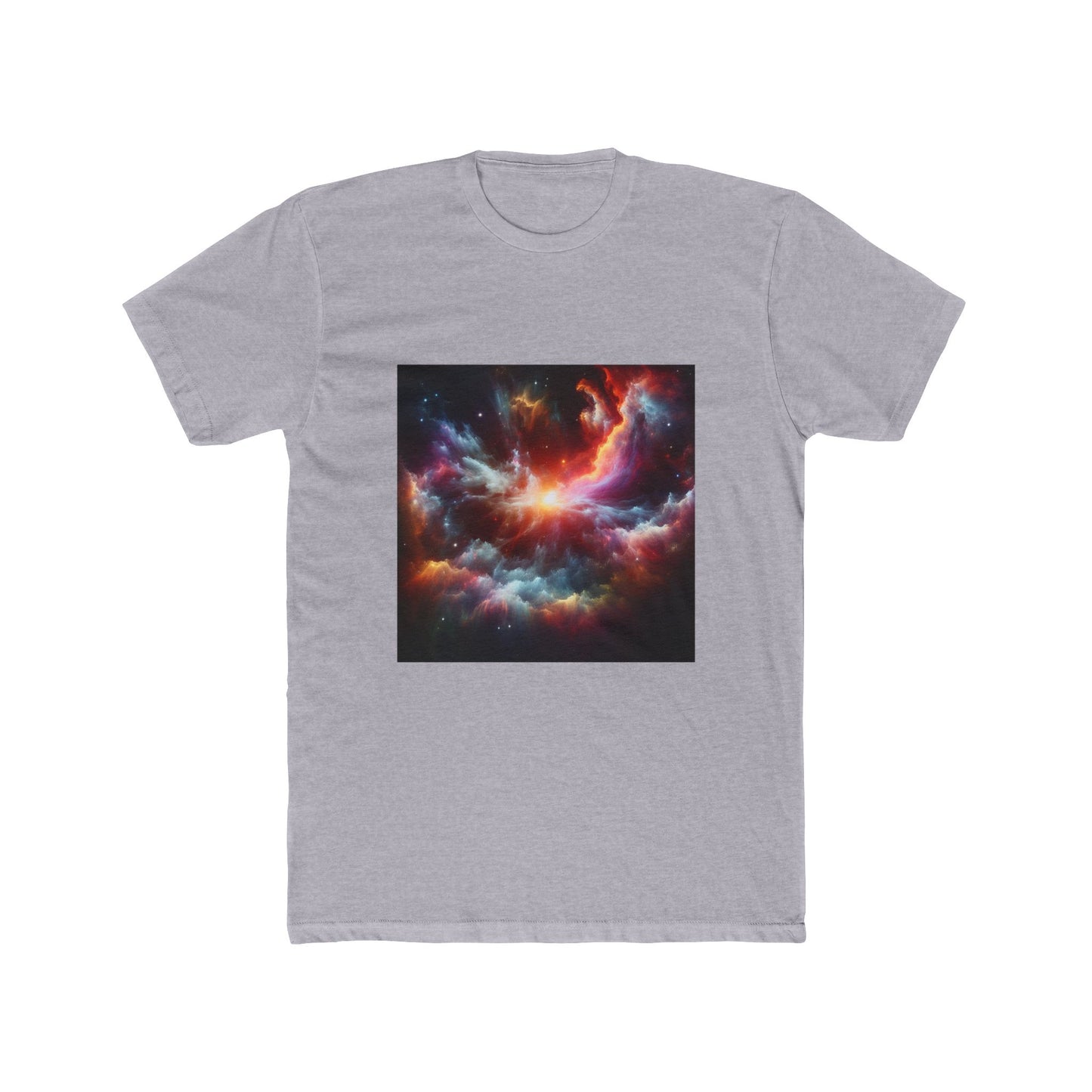 Cosmic Swirls: Wear the Universe in Color T-Shirt