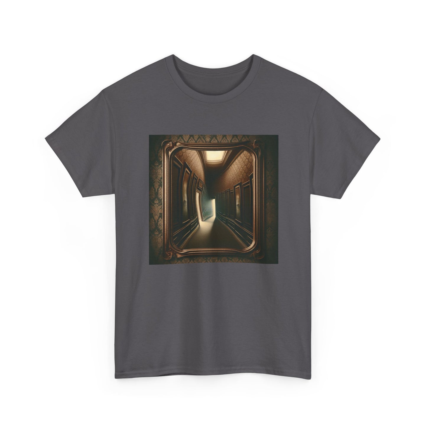 Echoes of Emptiness: Hallway Illusion Tee T-Shirt