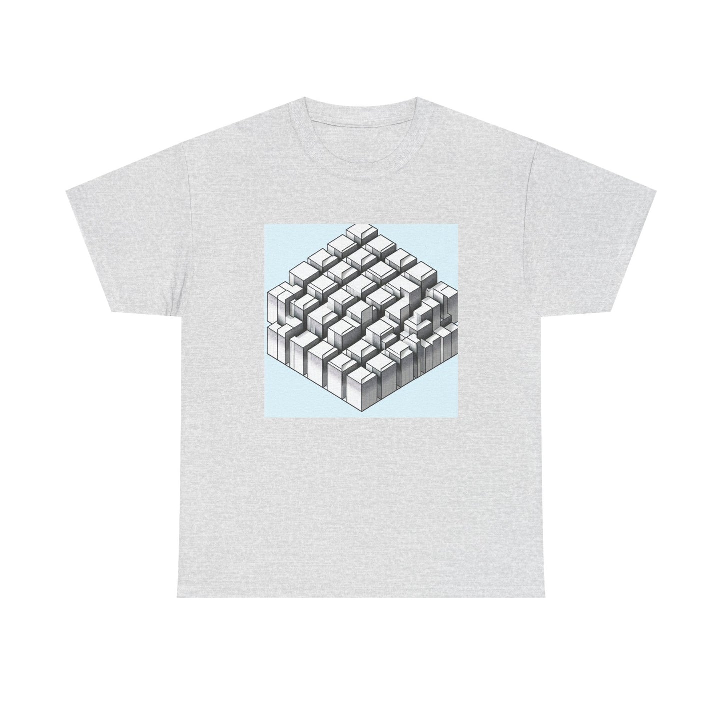 Cube Craze: Dive into Dimensional Delight! T-Shirt
