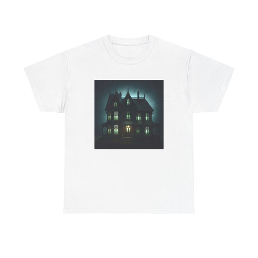 Haunting Glow: The House of Whispered Shadows T-Shirt