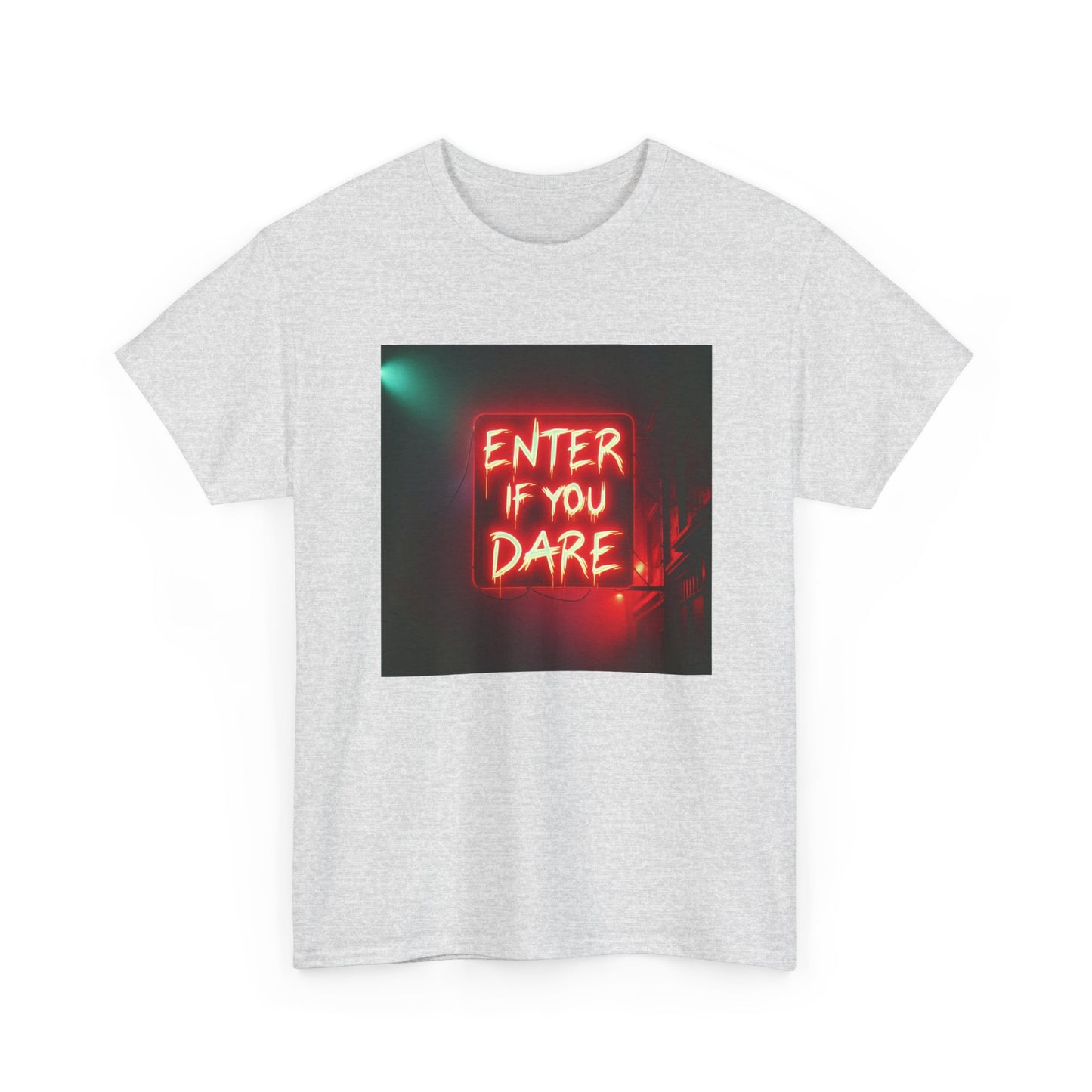Dare to Enter: Neon Nightmare Awaits You T-Shirt