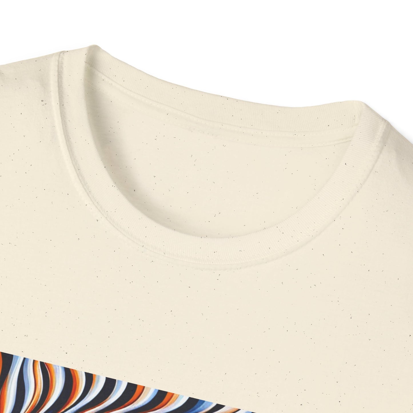 Sweet Swirl: Dive Into the Orange Illusion T-Shirt