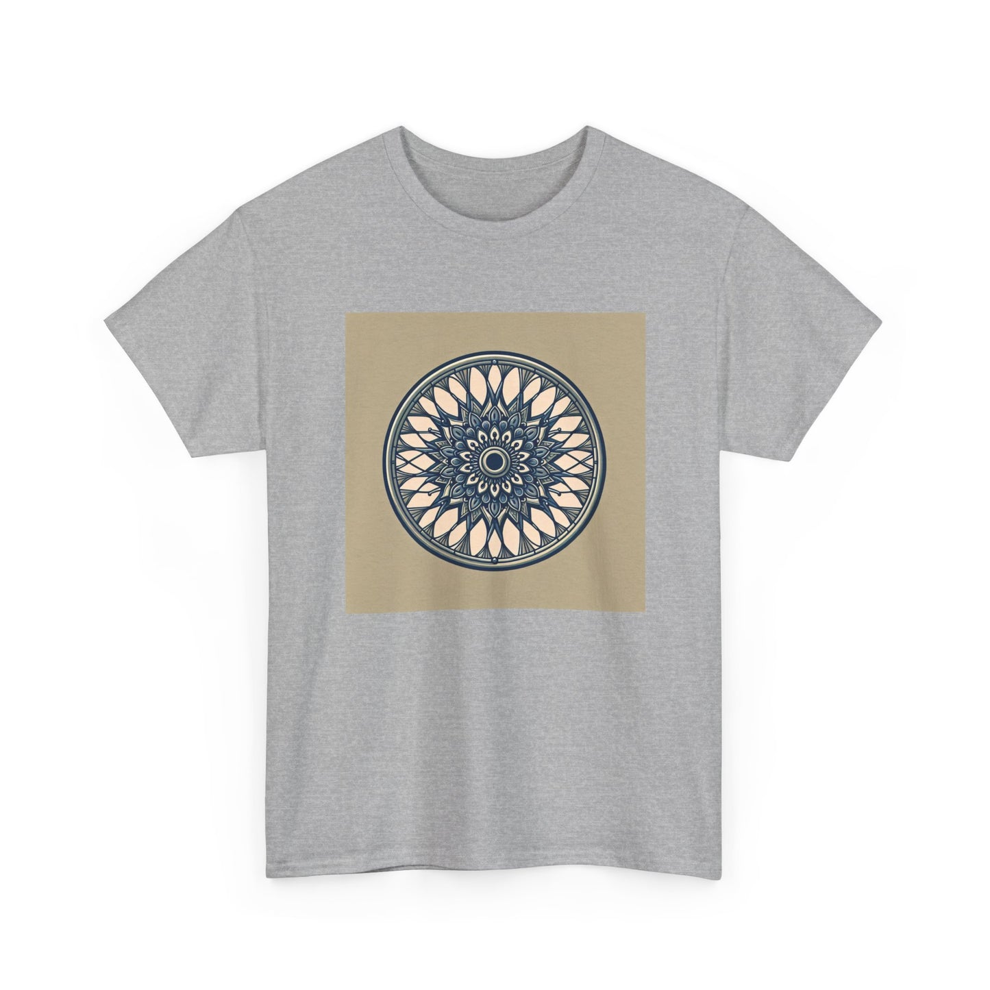 Pedal-Powered Mandala: Spin Your Style T-Shirt