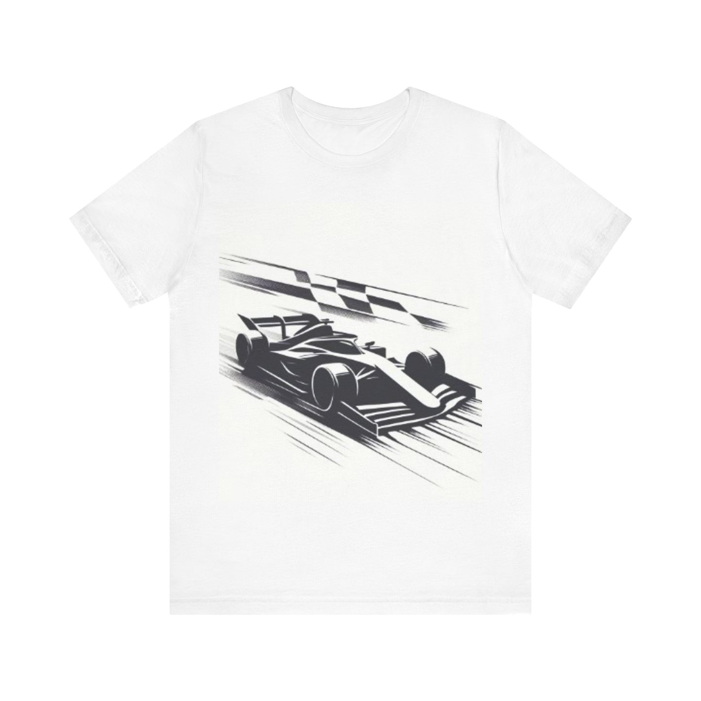 Car Racing Design Unisex Jersey Short Sleeve Tee