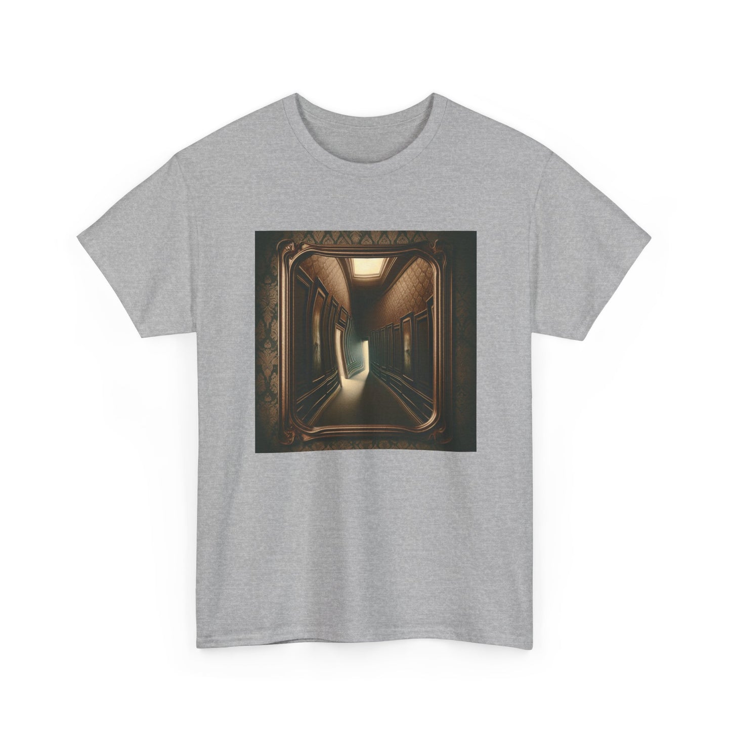 Echoes of Emptiness: Hallway Illusion Tee T-Shirt