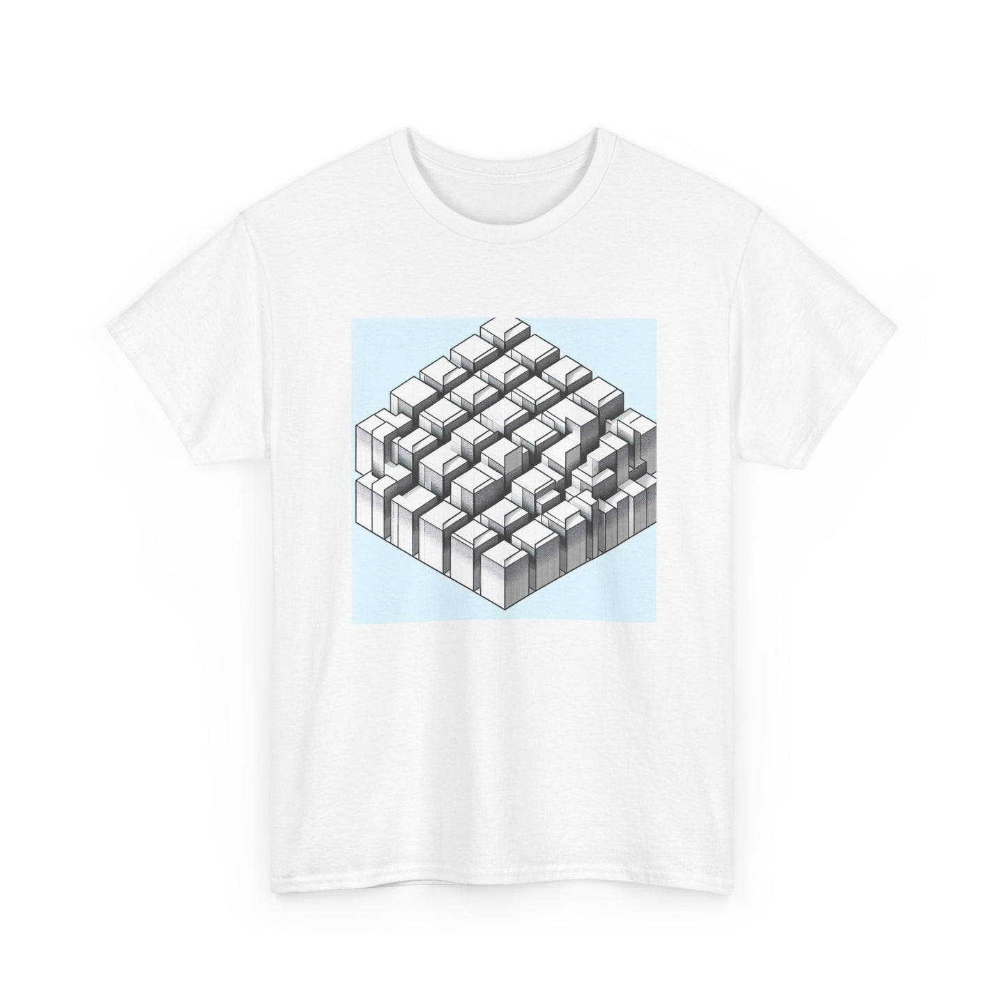 Cube Craze: Dive into Dimensional Delight! T-Shirt