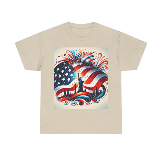July 4th Design Unisex Heavy Cotton Tee