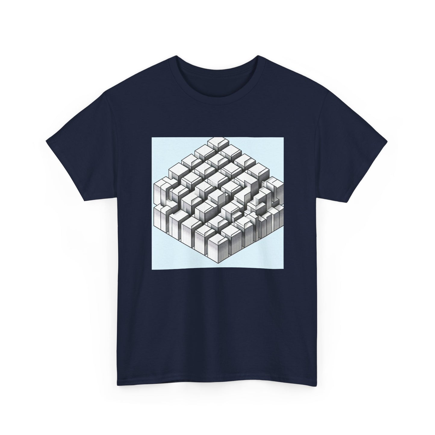 Cube Craze: Dive into Dimensional Delight! T-Shirt