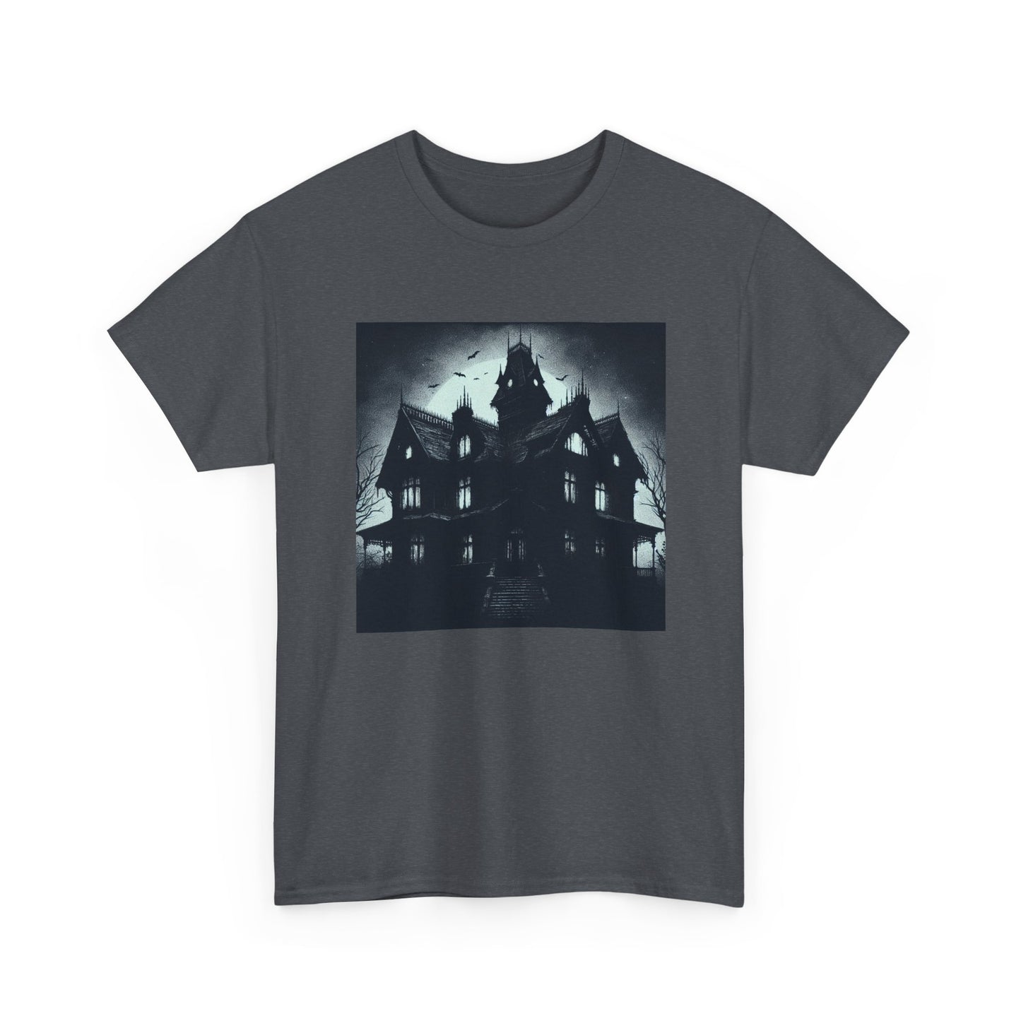 Haunted Glow: Eerie Lights in the Gloom T-Shirt