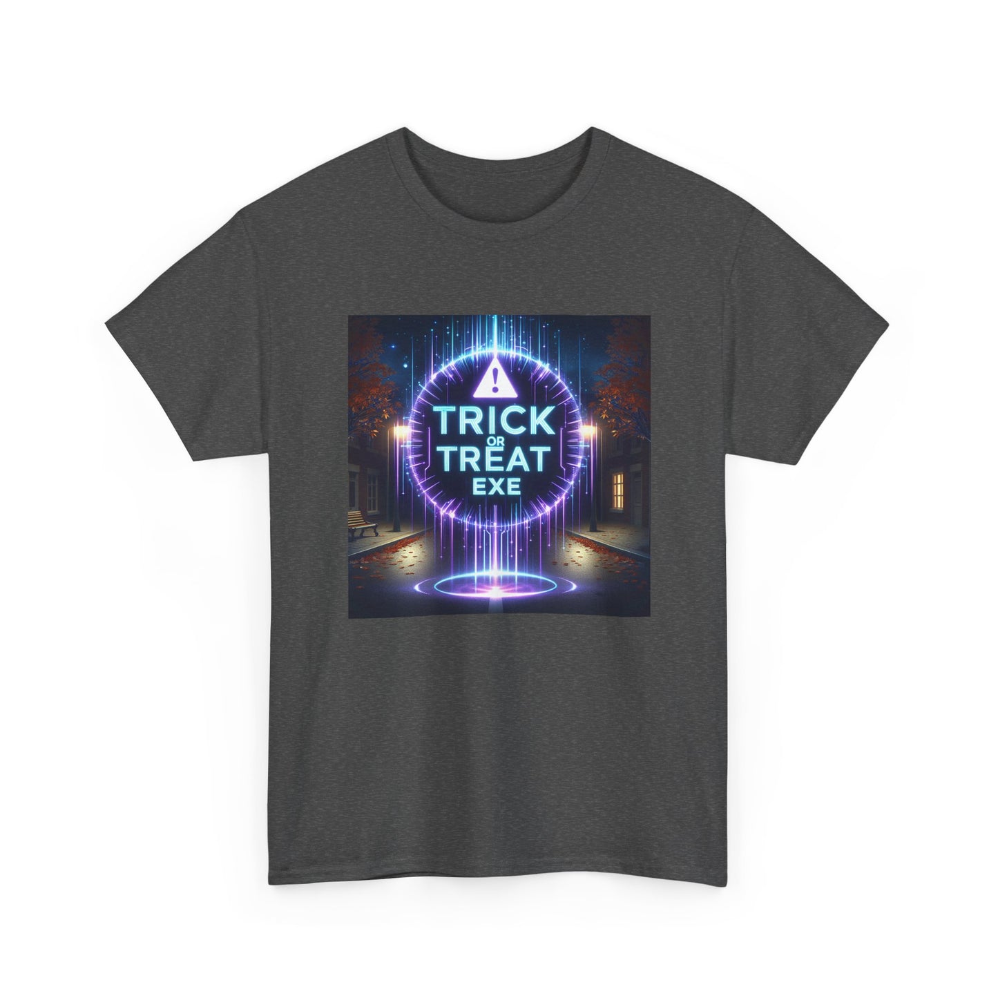 Glitchy Halloween: Trick or Treat.exe Alert! T-Shirt
