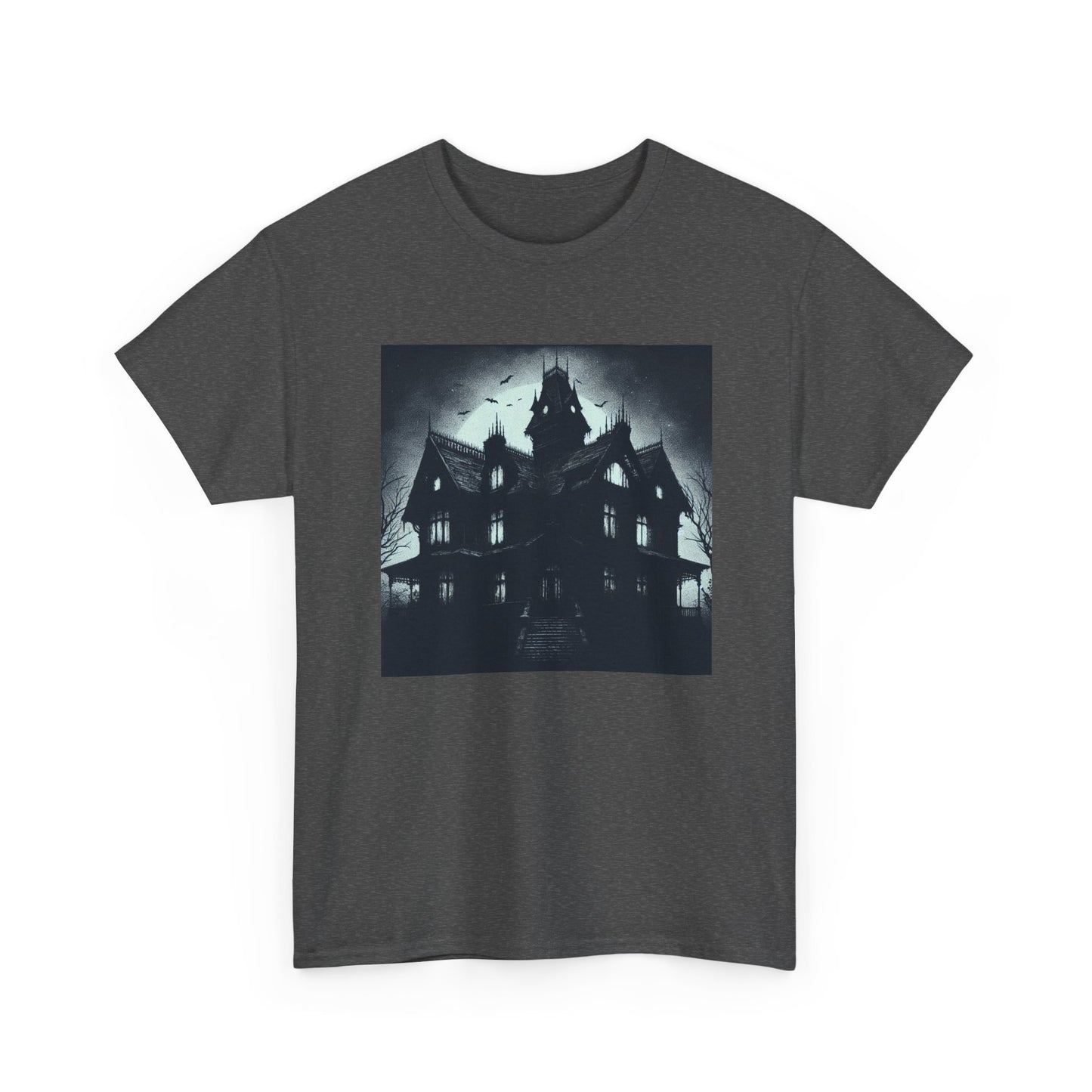 Haunted Glow: Eerie Lights in the Gloom T-Shirt