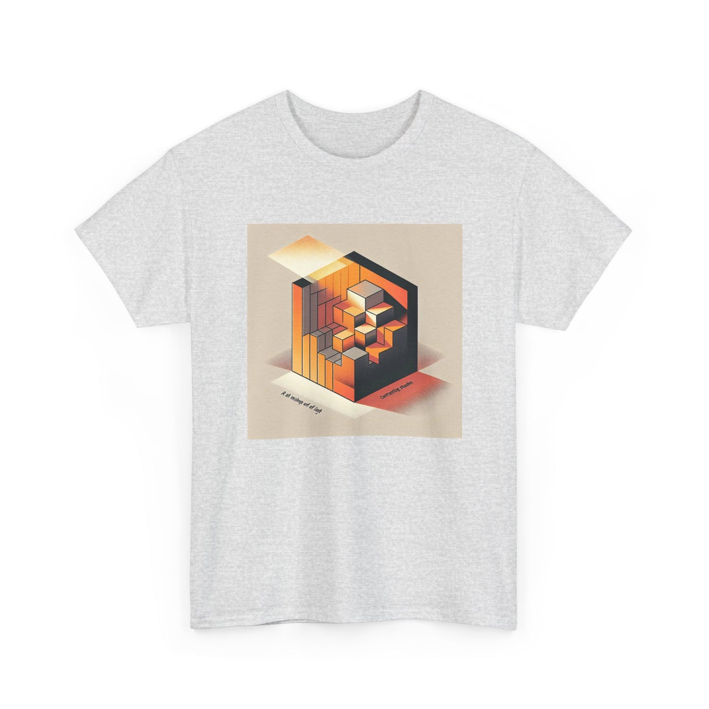 Step Up in Style: 3D Staircase Tee T-Shirt