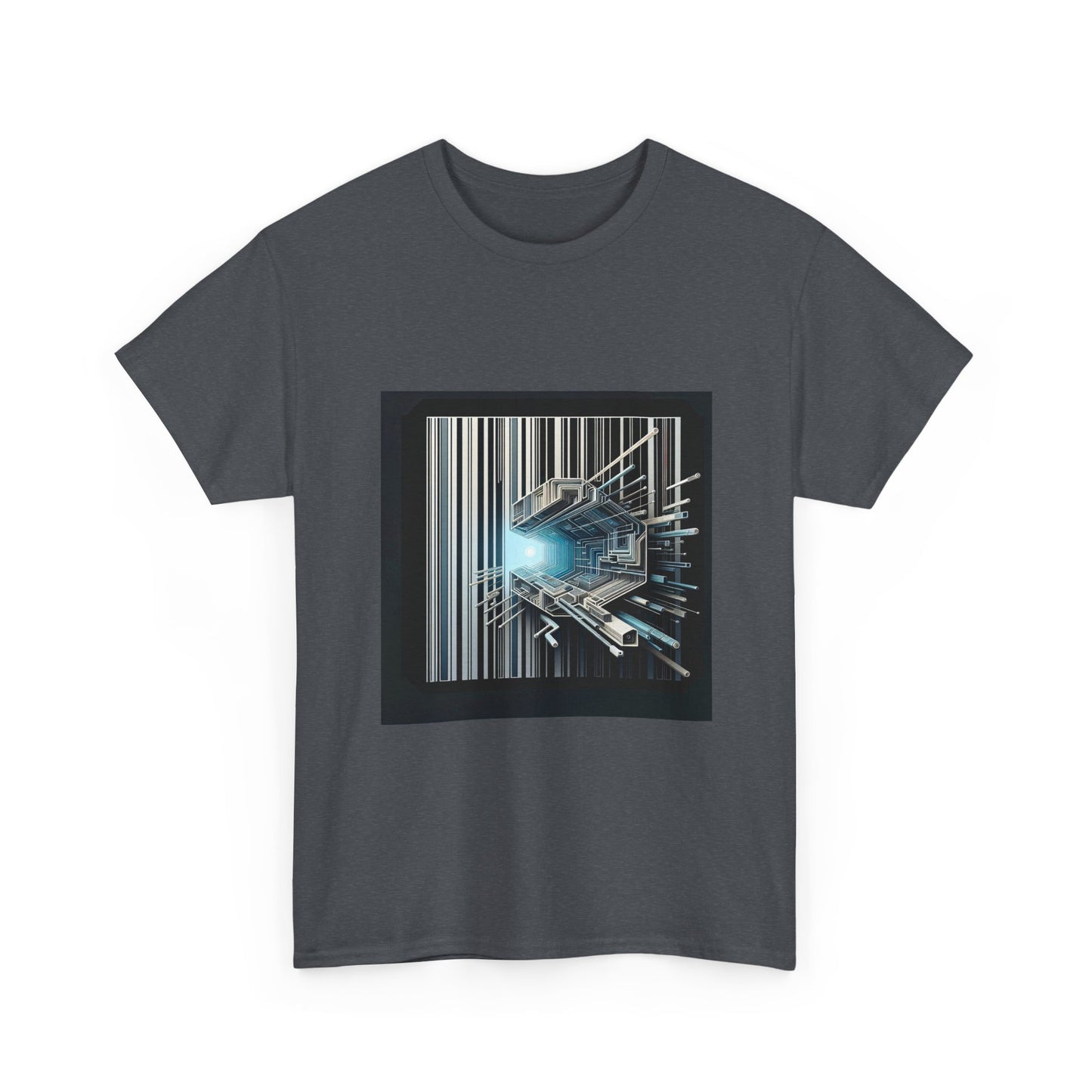 Decode the Future: Hidden Truth in Stripes T-Shirt
