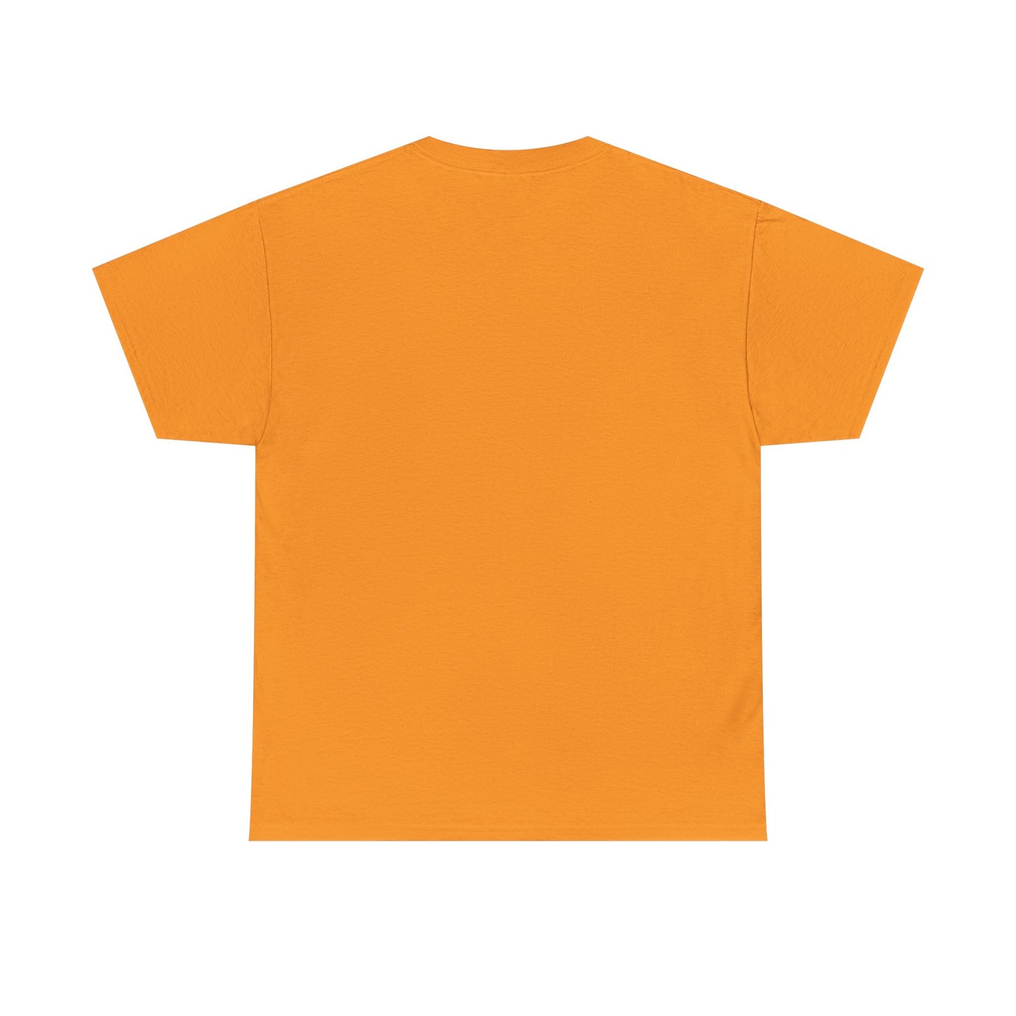 Fractal Flames: Ignite Your Style in Orange T-Shirt