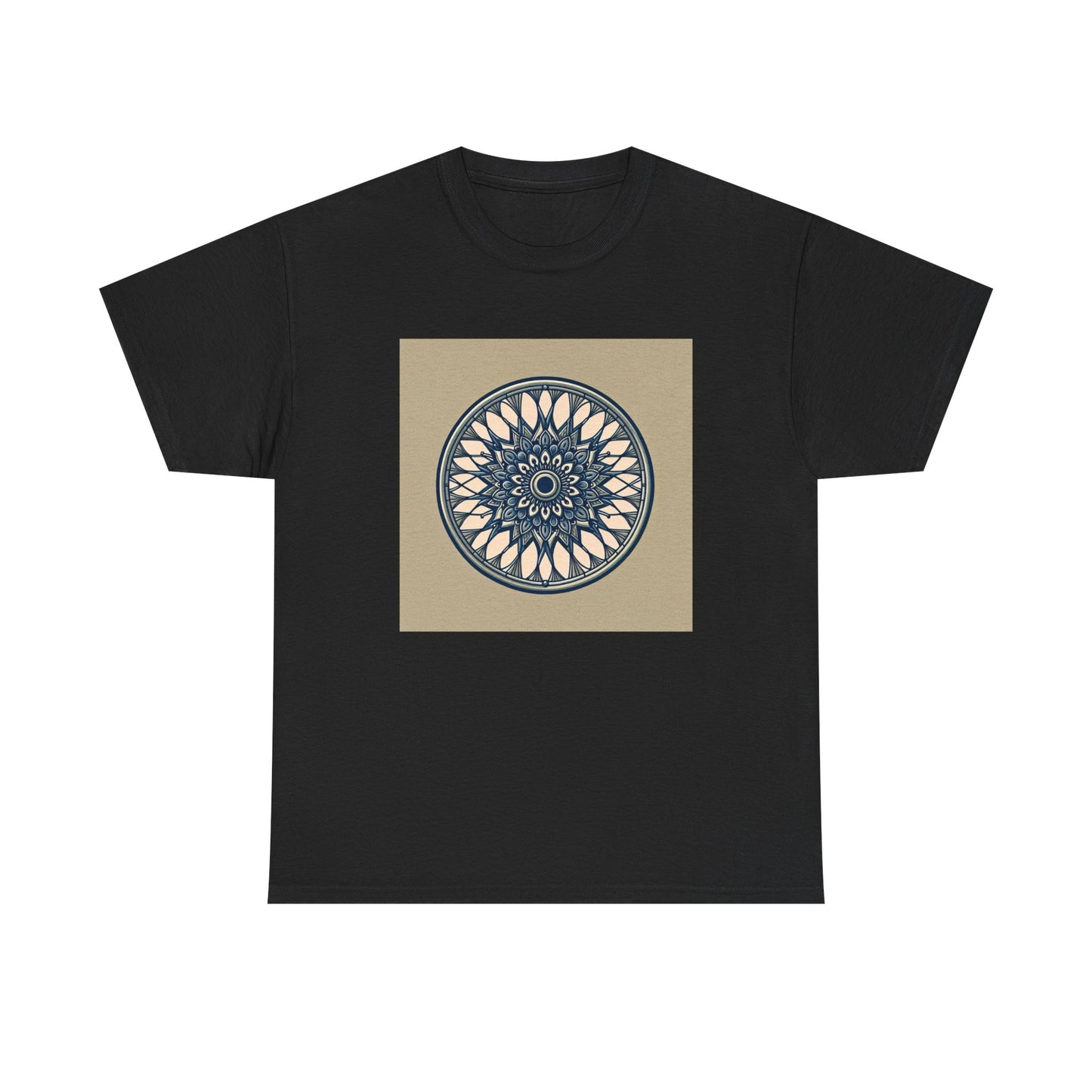 Pedal-Powered Mandala: Spin Your Style T-Shirt