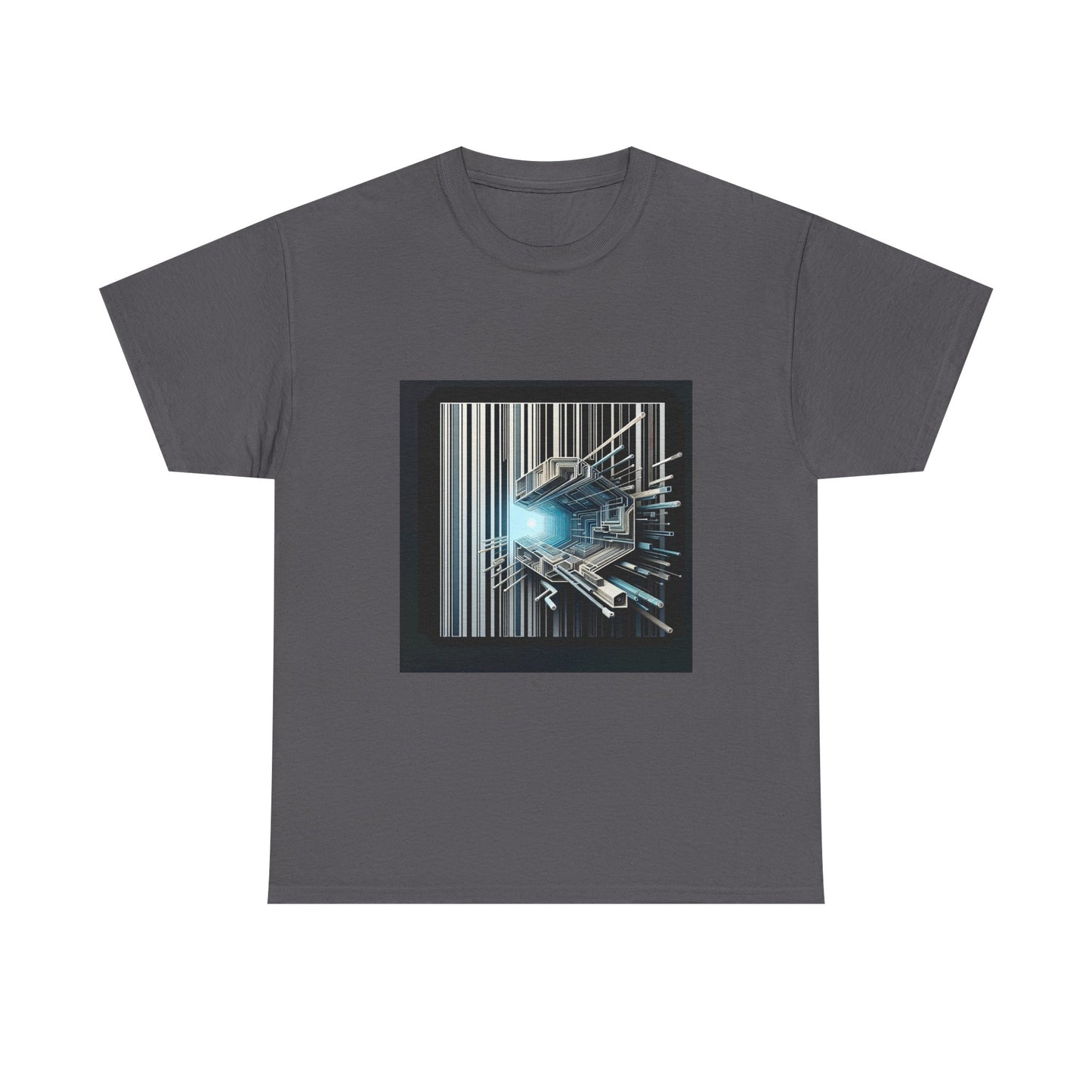 Decode the Future: Hidden Truth in Stripes T-Shirt