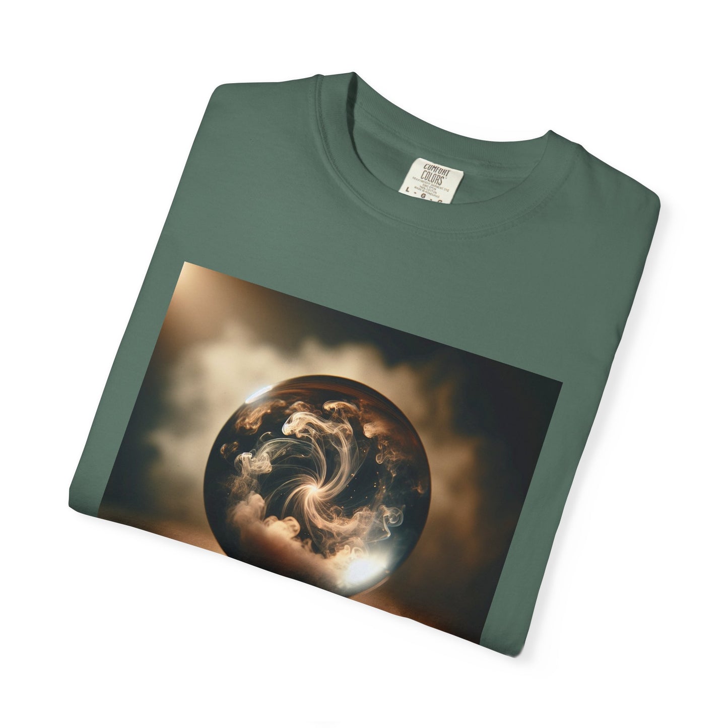 Enchanted Glimpse: Mystical Visions Swirling Within T-Shirt