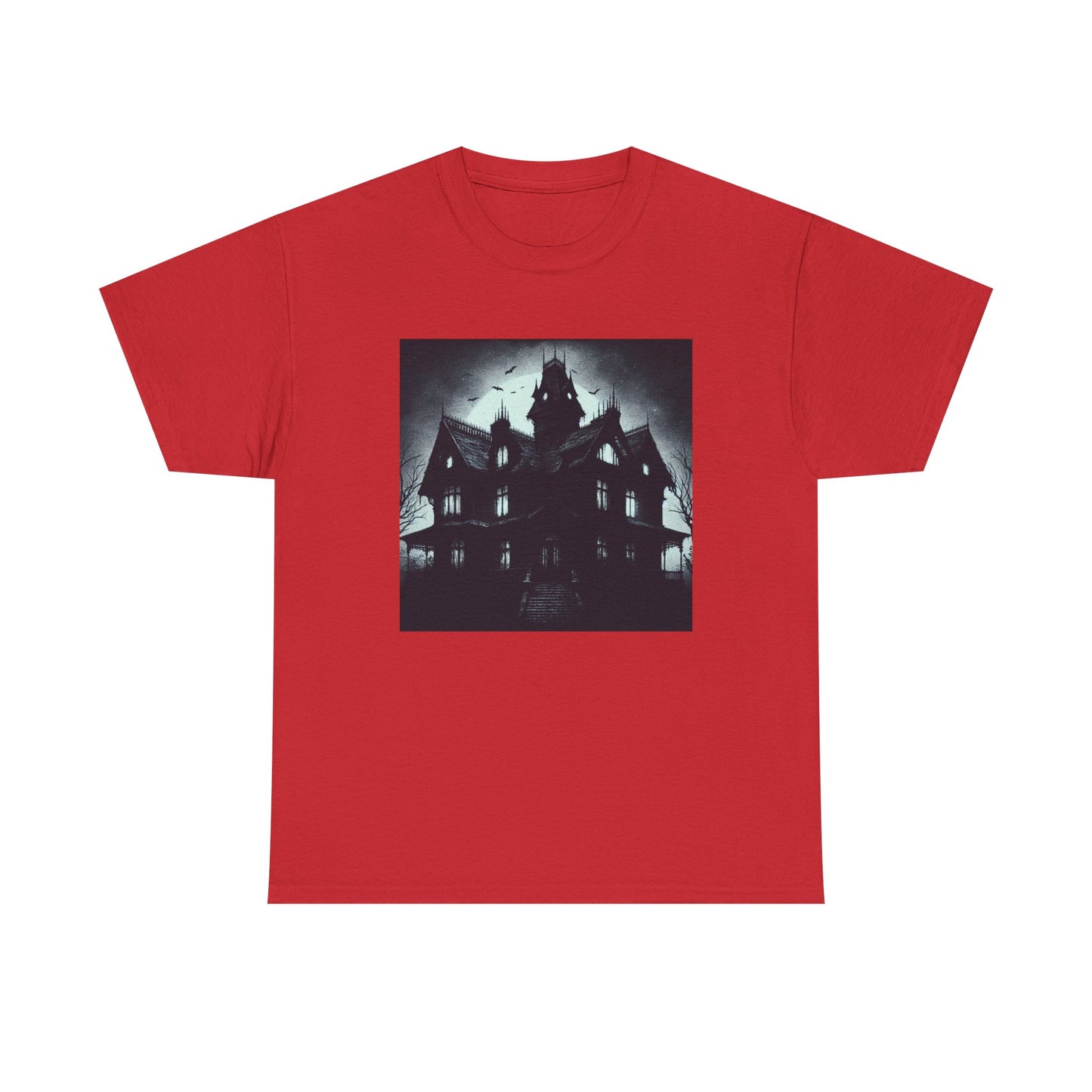 Haunted Glow: Eerie Lights in the Gloom T-Shirt