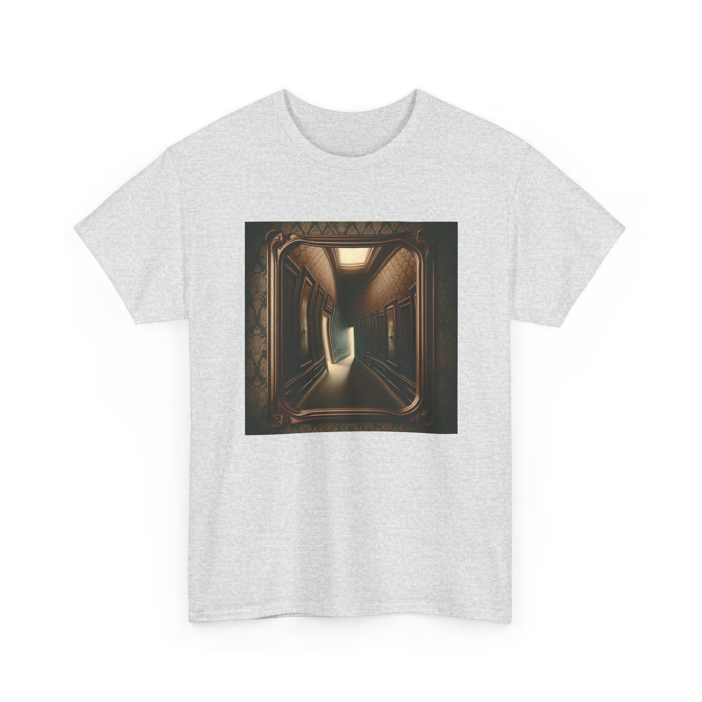 Echoes of Emptiness: Hallway Illusion Tee T-Shirt