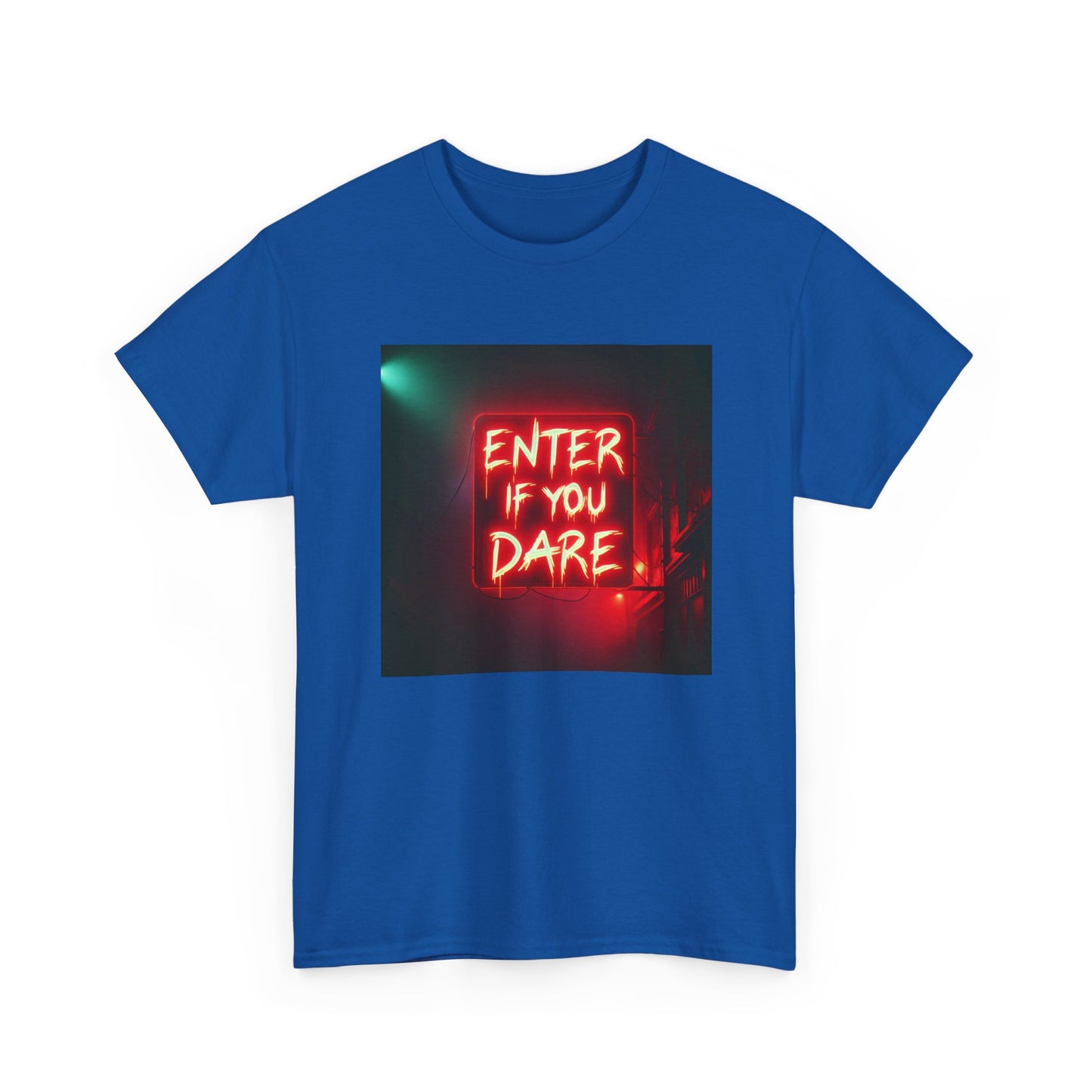 Dare to Enter: Neon Nightmare Awaits You T-Shirt