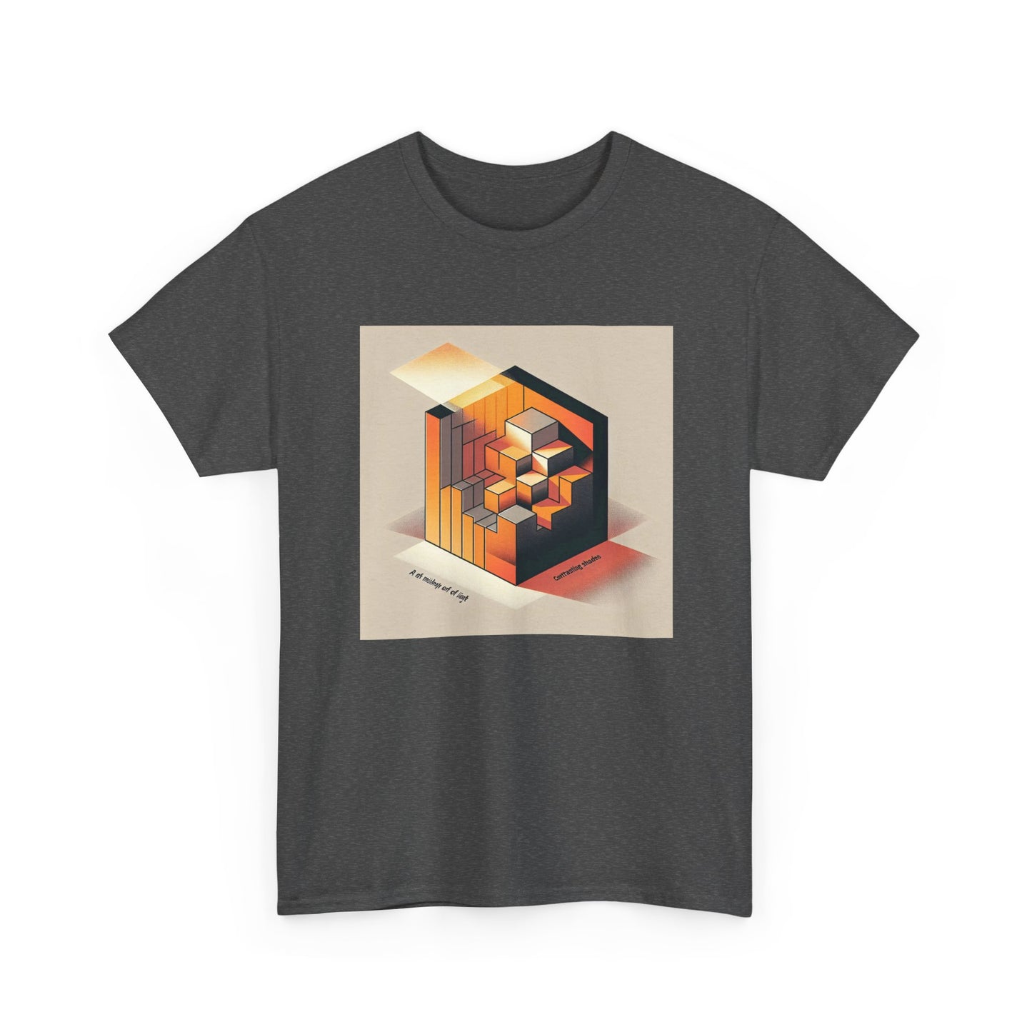 Step Up in Style: 3D Staircase Tee T-Shirt