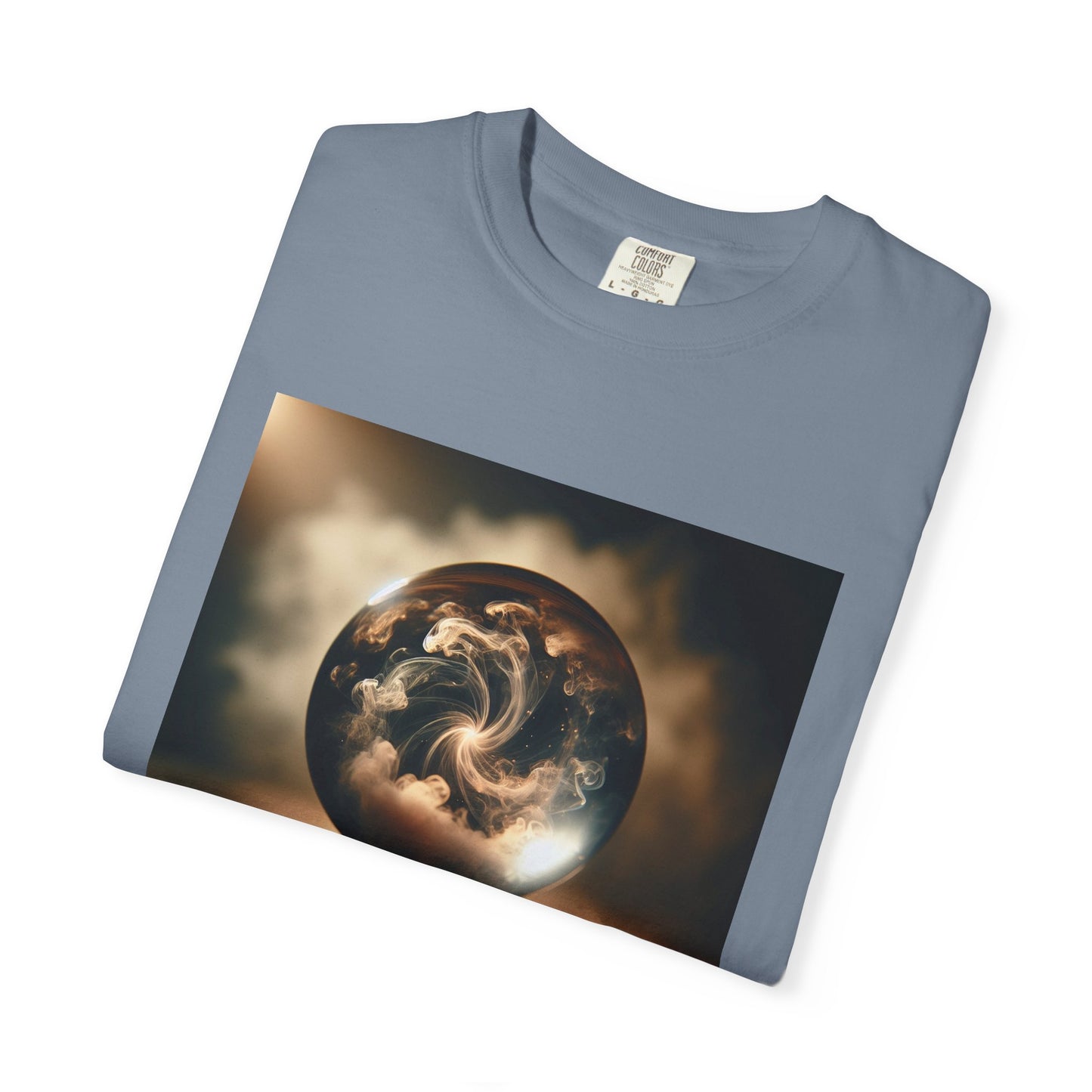 Enchanted Glimpse: Mystical Visions Swirling Within T-Shirt