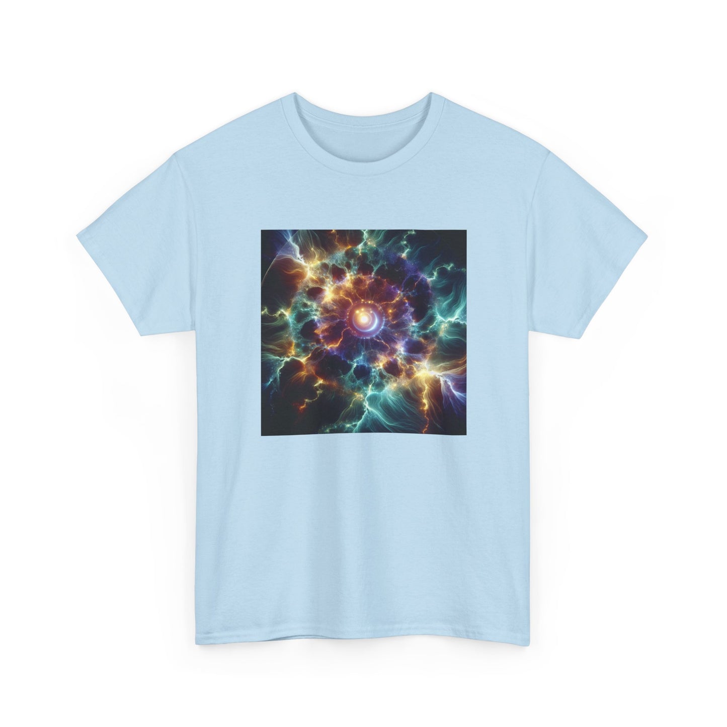 Radiant Fractures: Illuminate Your Style in Motion T-Shirt