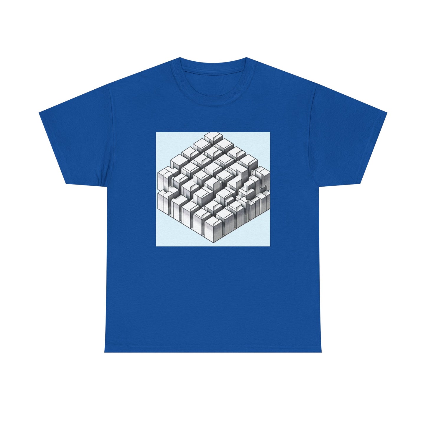 Cube Craze: Dive into Dimensional Delight! T-Shirt
