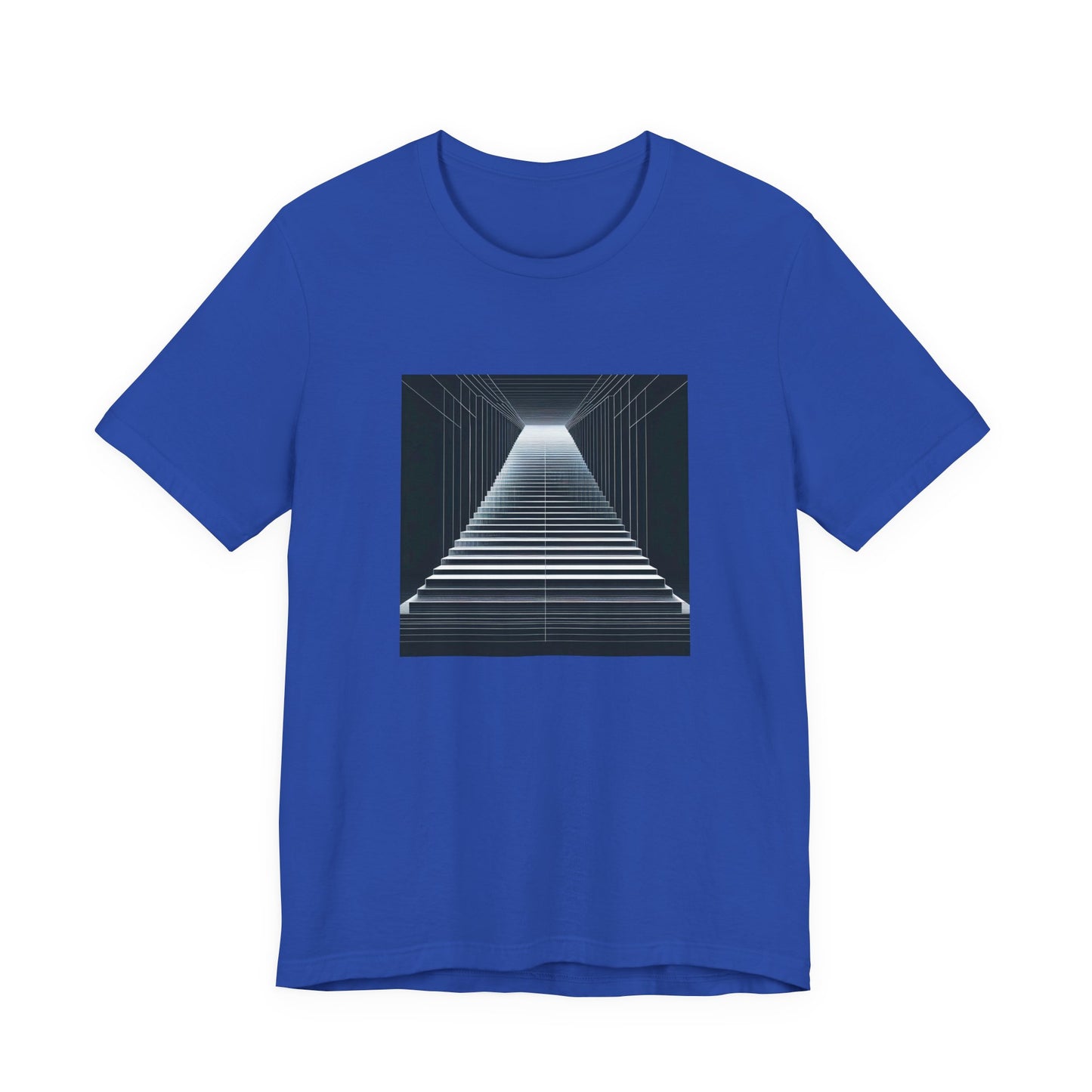 Steps into the Abyss: Vector Darkness Unveiled T-Shirt