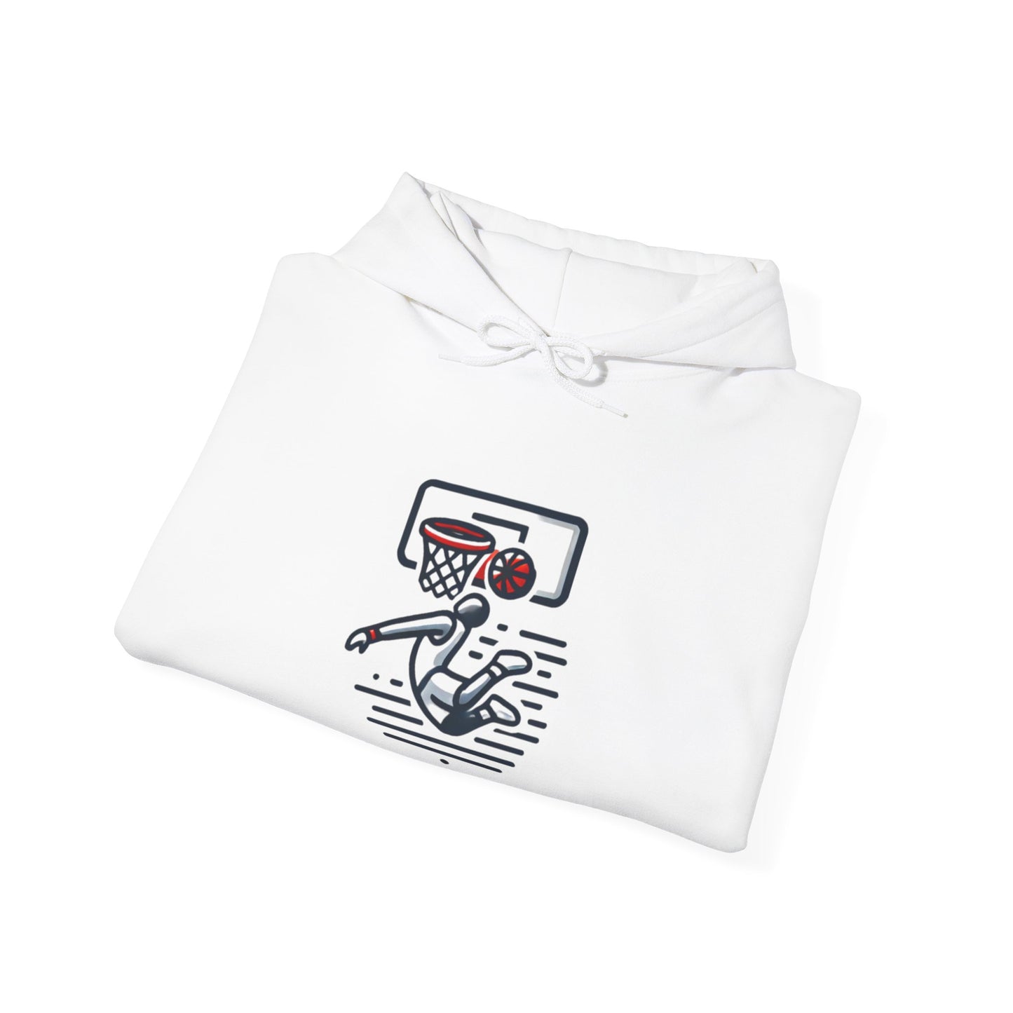 Basket Ball Design [Unisex Heavy Blend™ Hooded Sweatshirt]