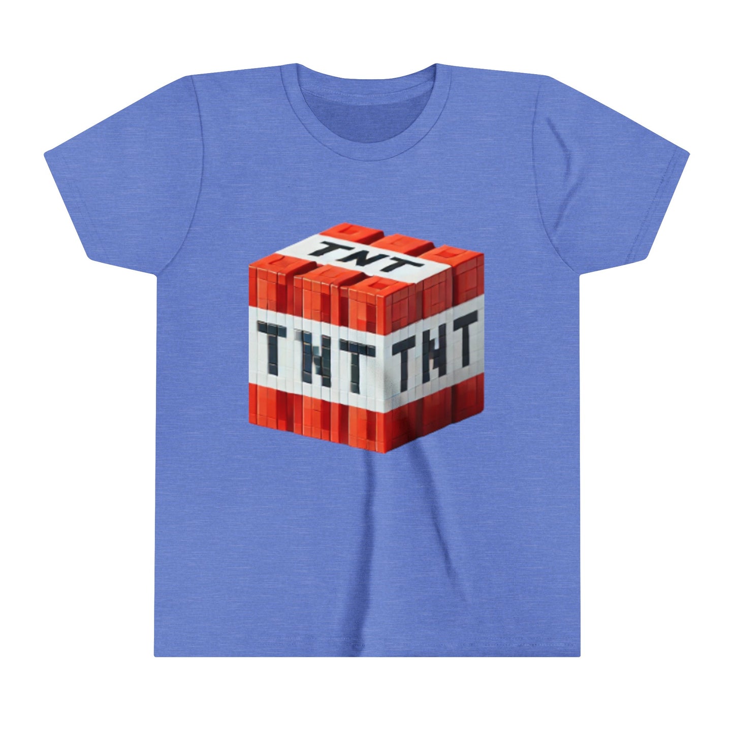 Minecraft TNT Design[Youth Short Sleeve Tee]
