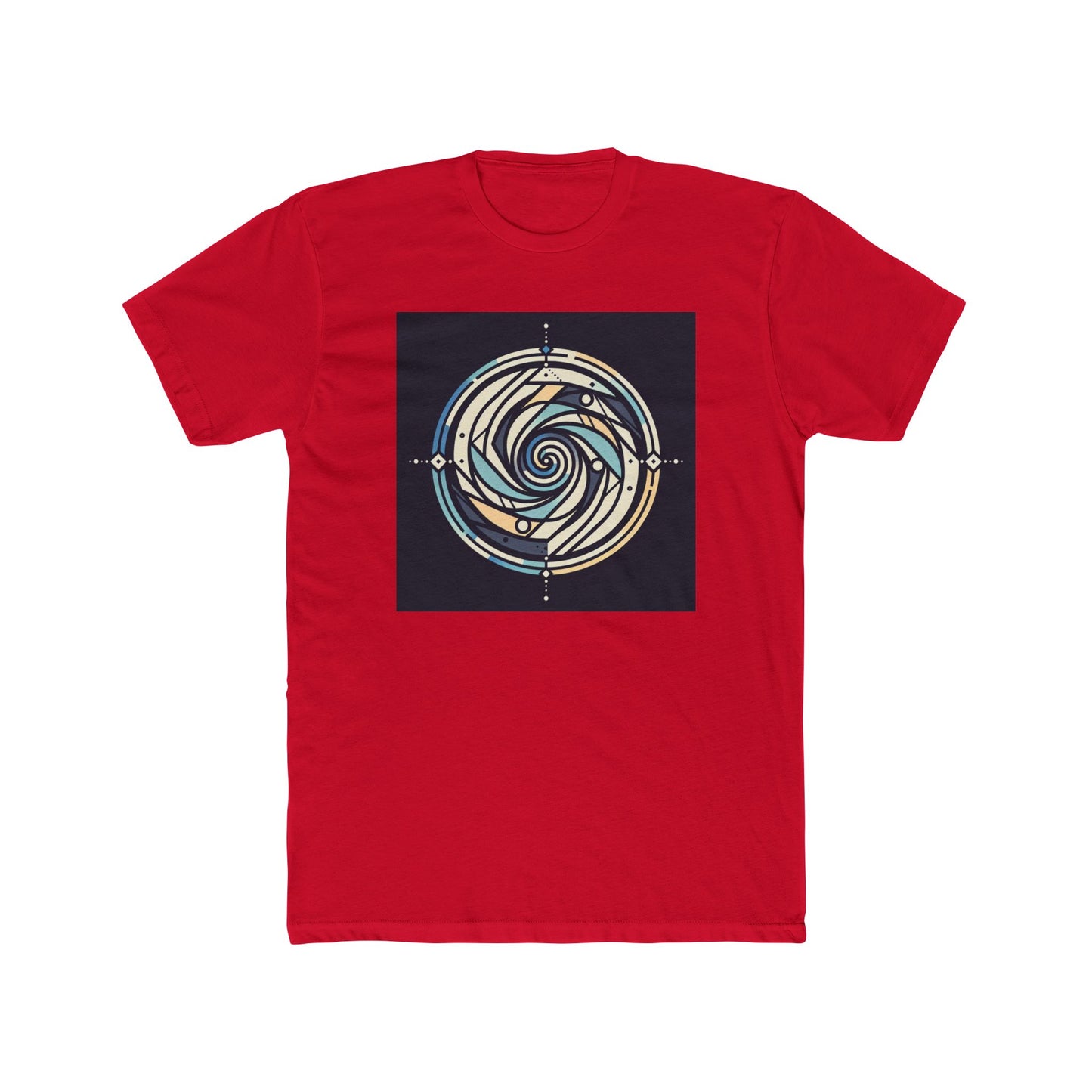 Spiral Symphony: Geometric Harmony on Your Tee T-Shirt
