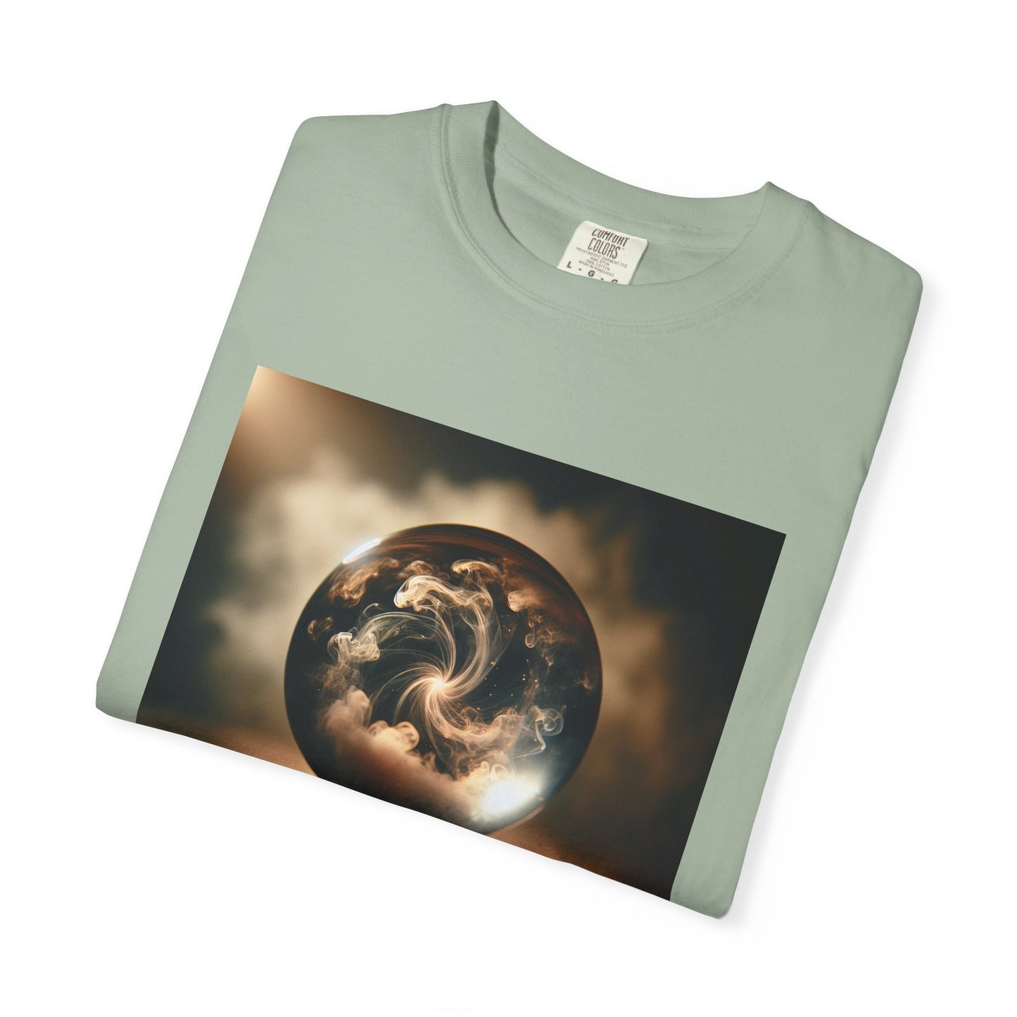 Enchanted Glimpse: Mystical Visions Swirling Within T-Shirt