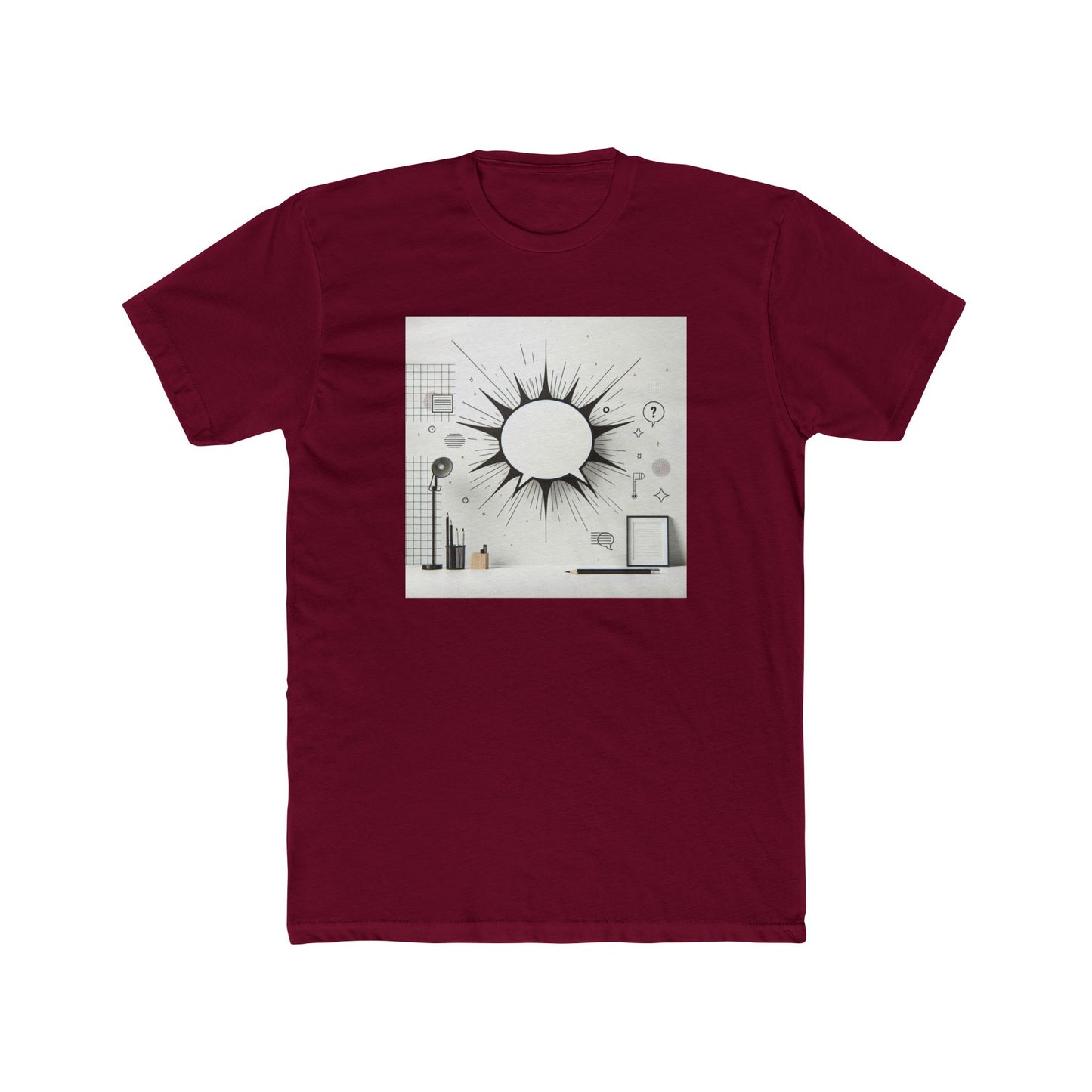 Silent Story: Words Speak Louder Than Faces T-Shirt