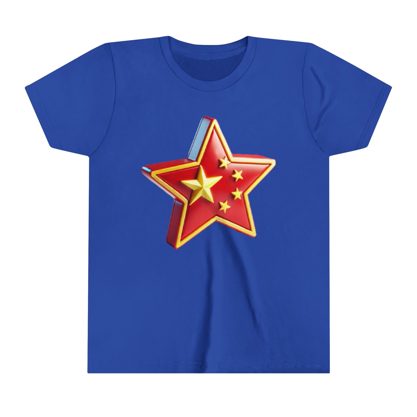 China flag Design(Youth Short Sleeve Tee)