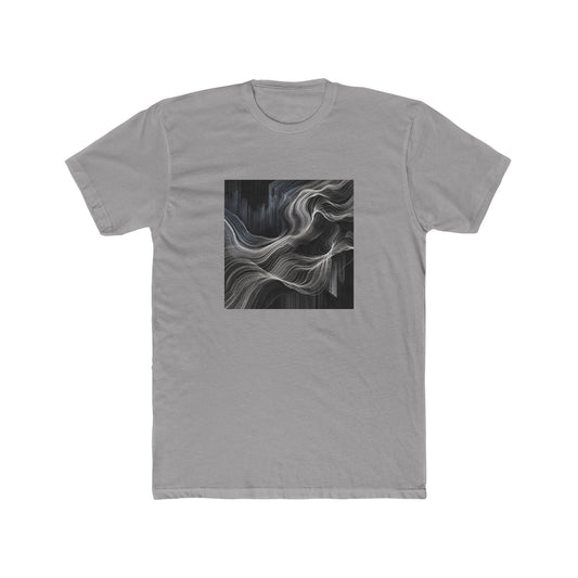 Flow Unleashed: Dynamic Line Art in Motion T-Shirt