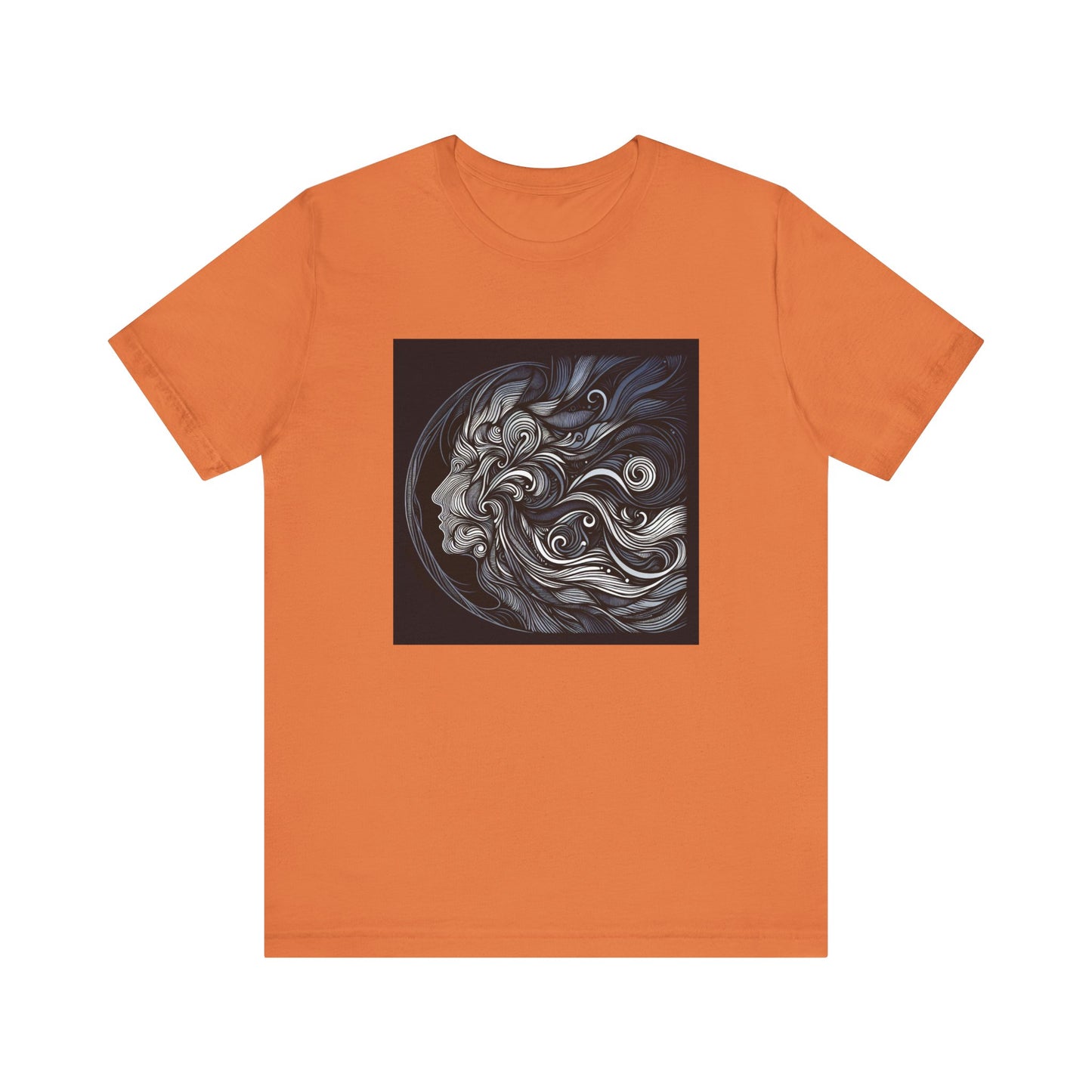Flowing Lines: Wear Your Art in Motion T-Shirt