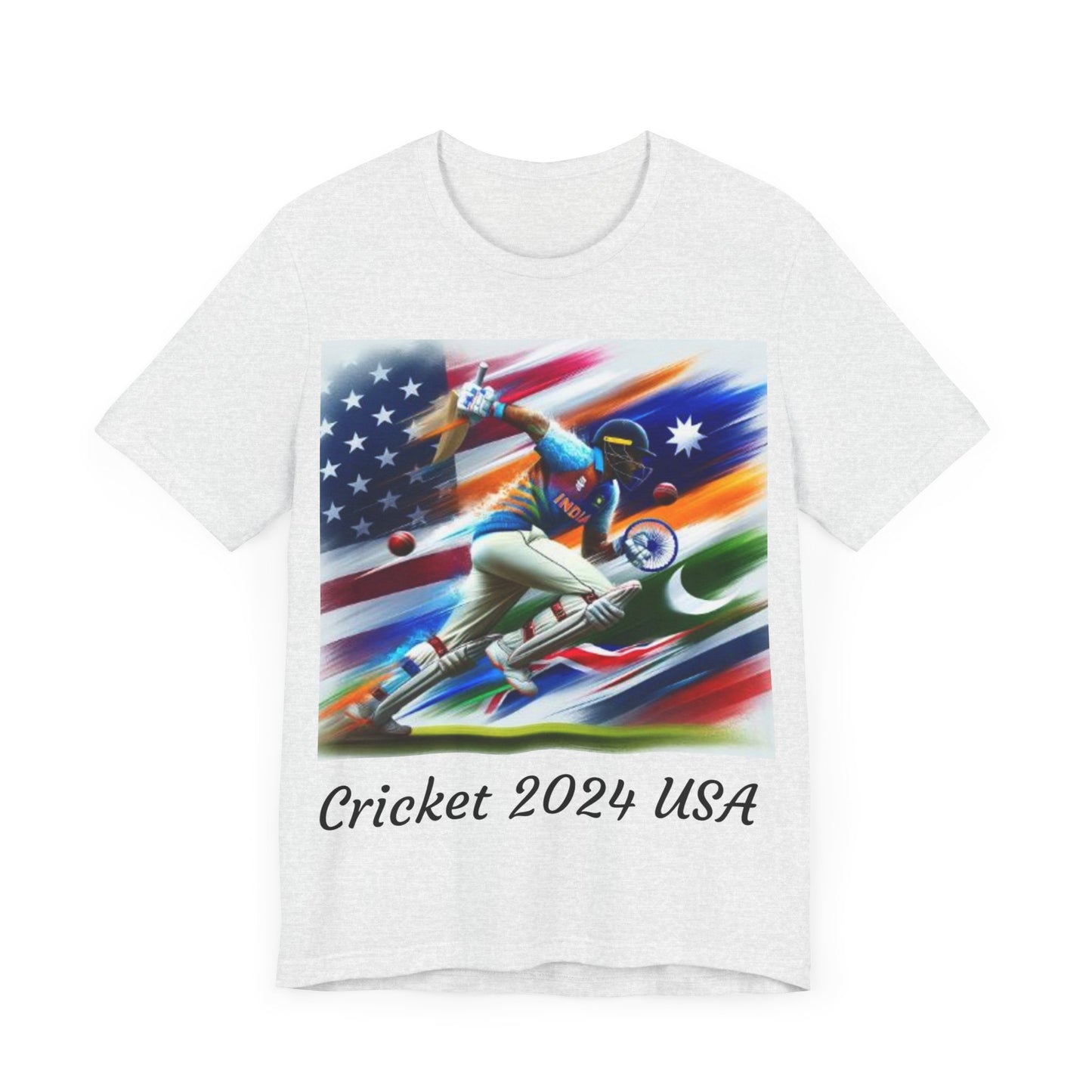 Cricket World Cup 2024 USA Unisex Jersey Short Sleeve Tee