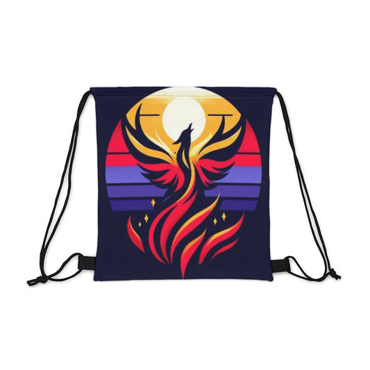 Artistic Flying Bird Design [Outdoor Drawstring Bag]