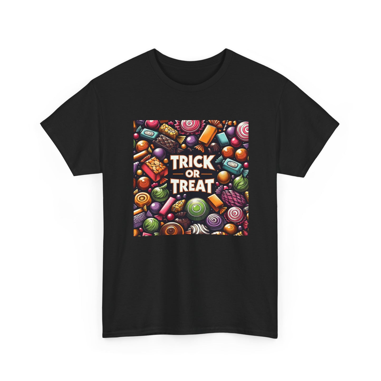 Sweet Illusions: Trick or Treat Delight Tee T-Shirt