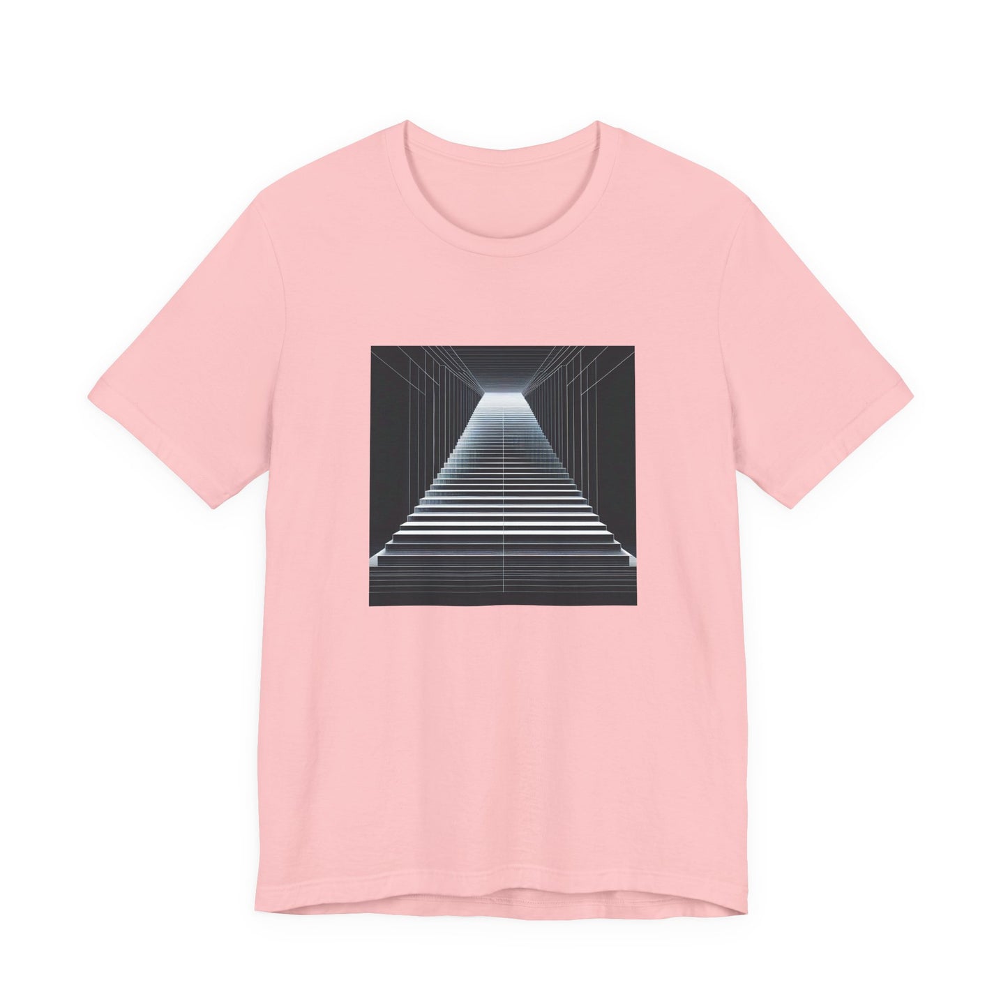 Steps into the Abyss: Vector Darkness Unveiled T-Shirt