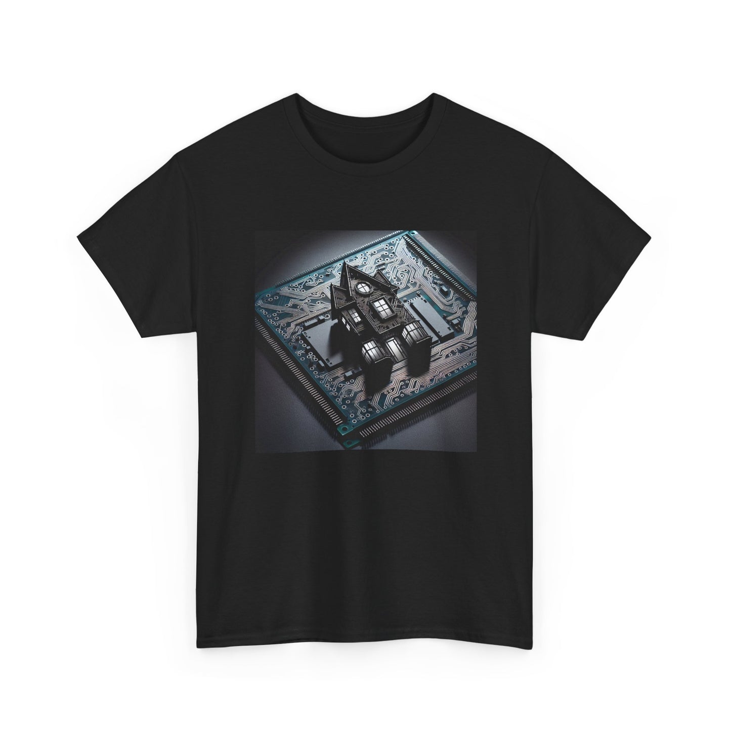 Techno Haunt: Ghostly Circuits of the Night T-Shirt