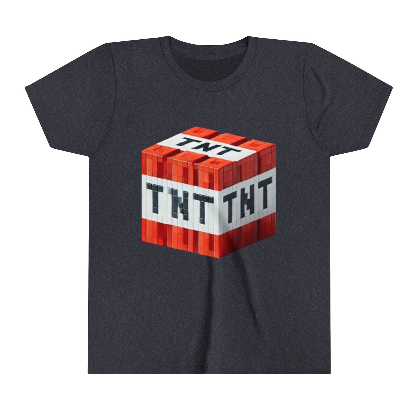 Minecraft TNT Design[Youth Short Sleeve Tee]