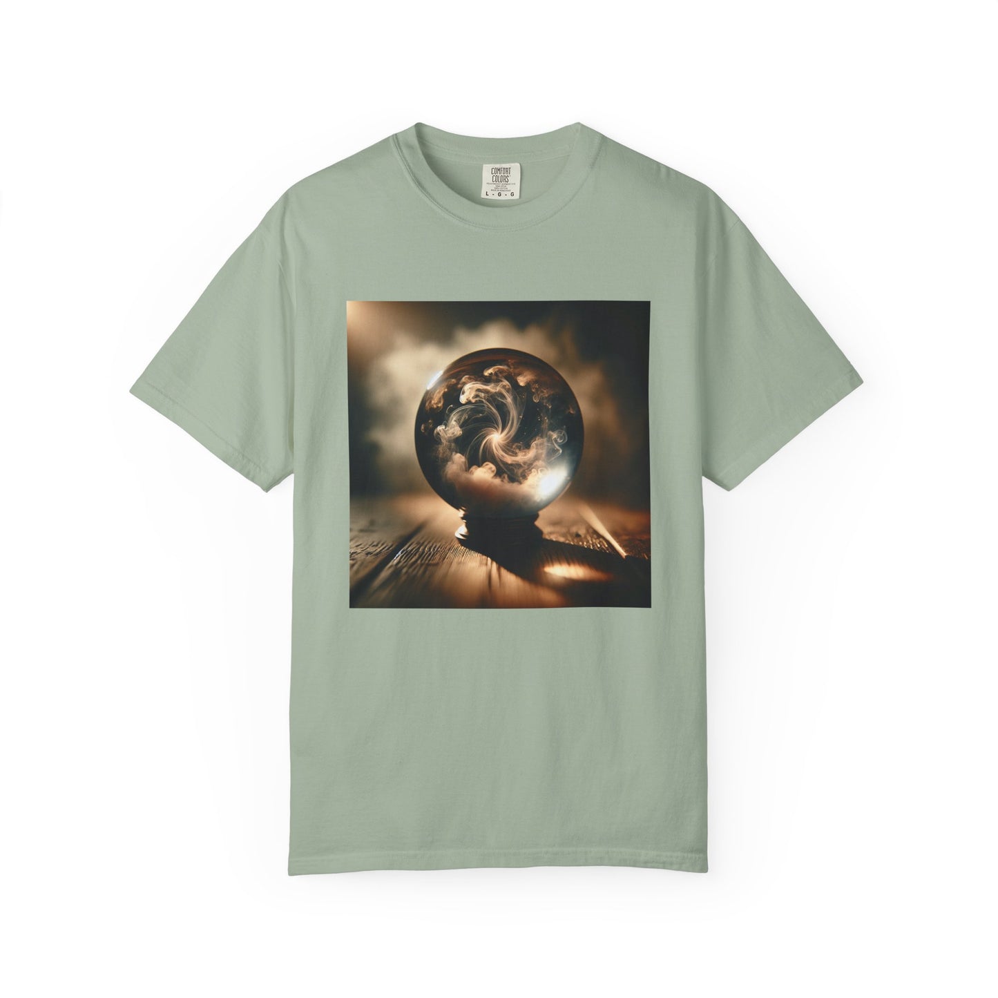 Enchanted Glimpse: Mystical Visions Swirling Within T-Shirt